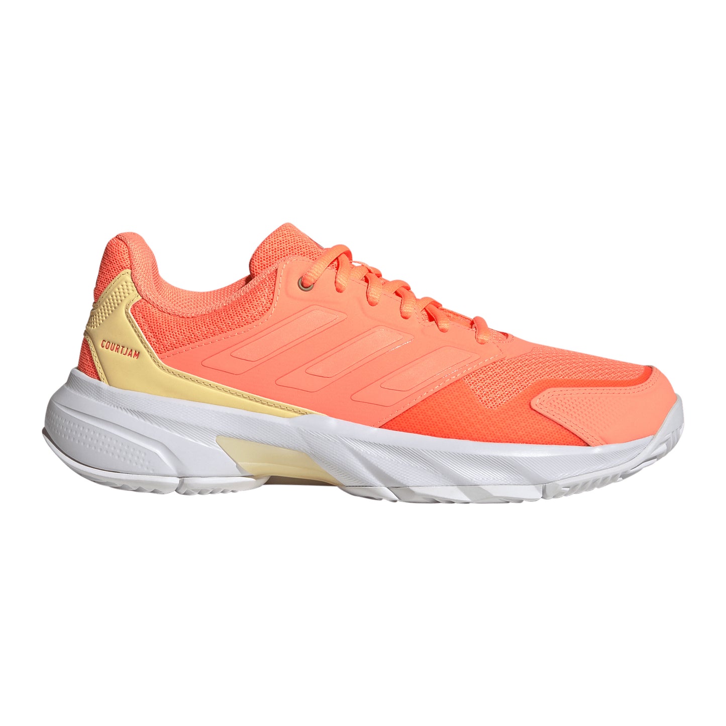 adidas CourtJam Control 3 Chaussures toutes surfaces Femmes - orange, jaune