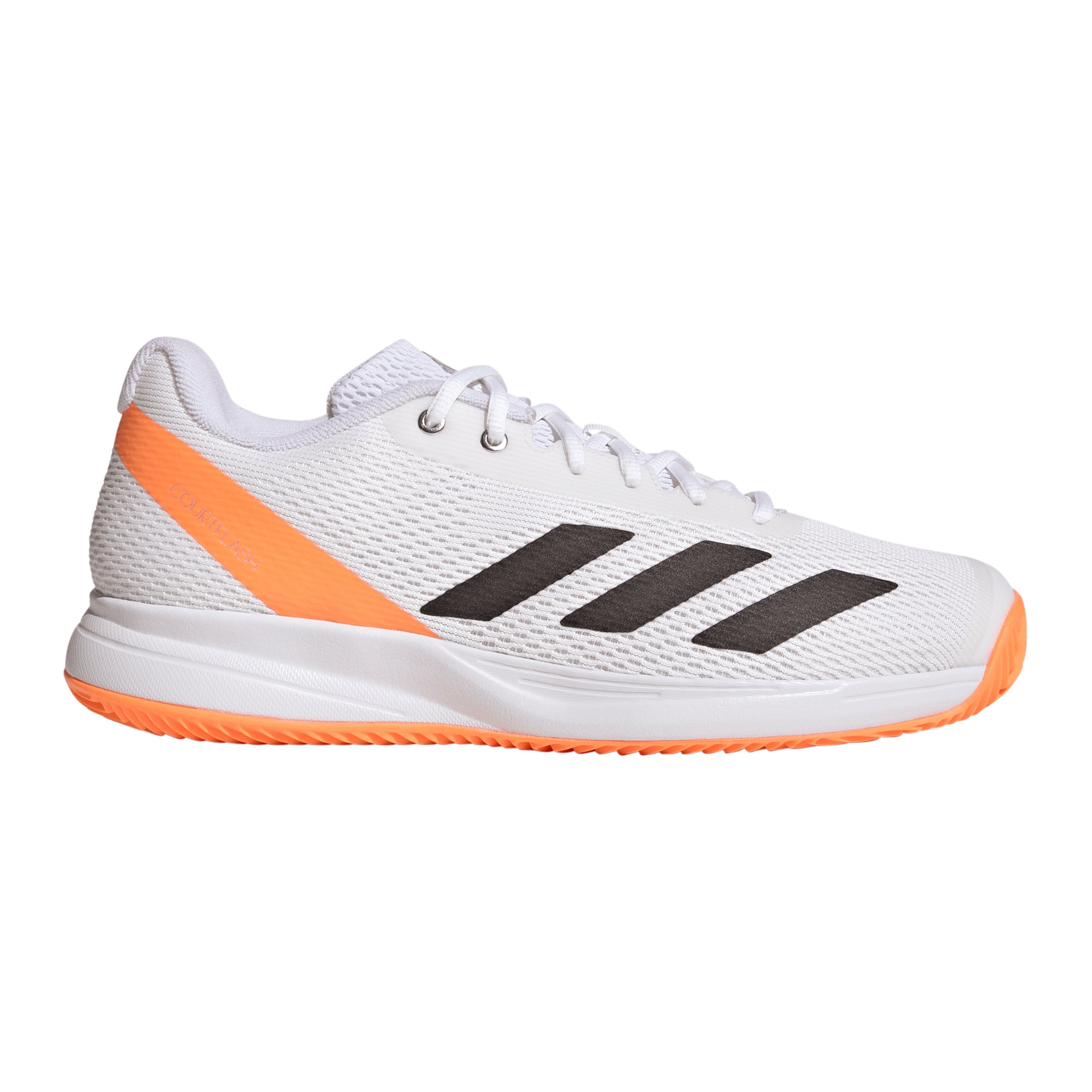 adidas Courtflash Speed 2 Allcourt schoen Heren - wit, oranje