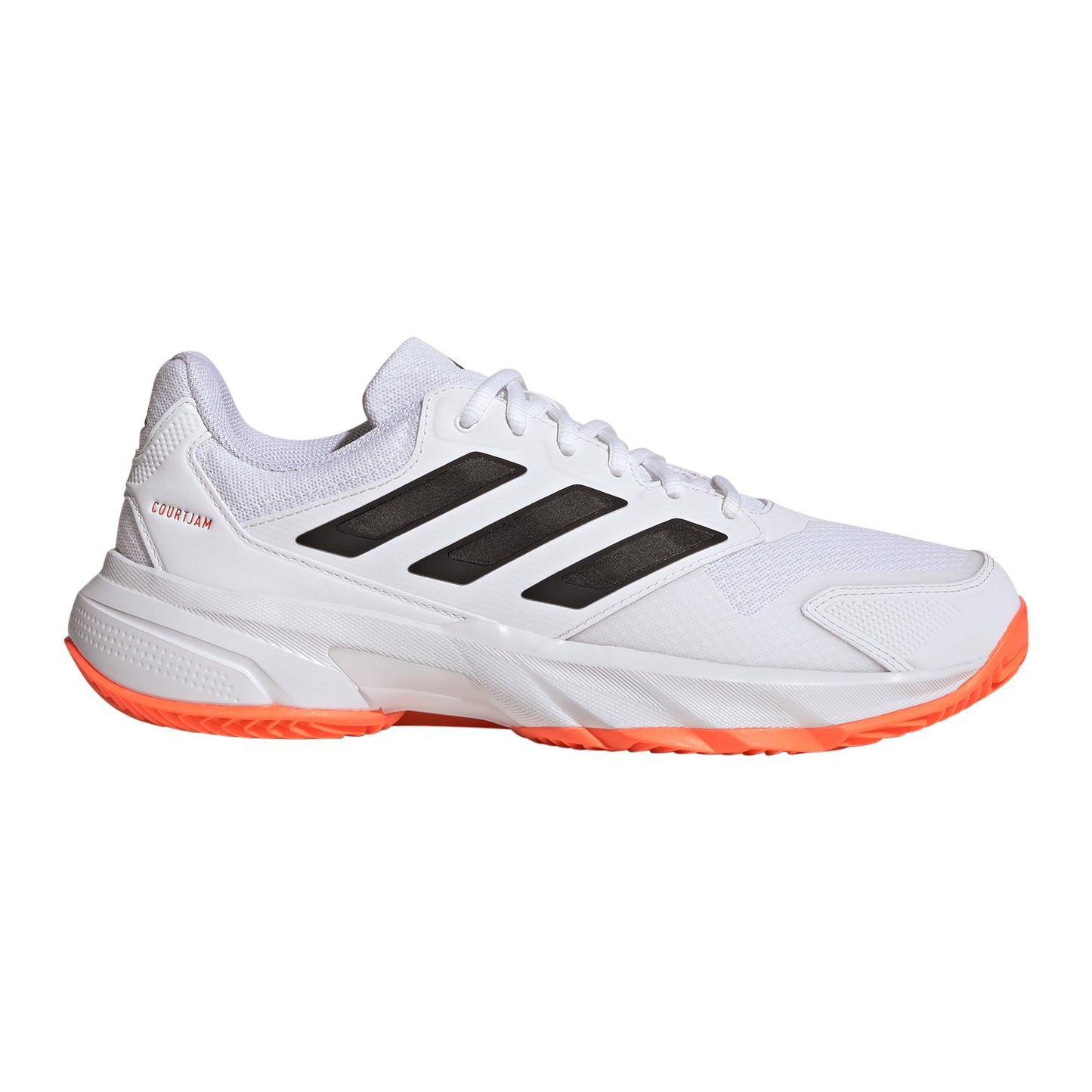 adidas CourtJam Control 3 Chaussures toutes surfaces Hommes - blanc, orange