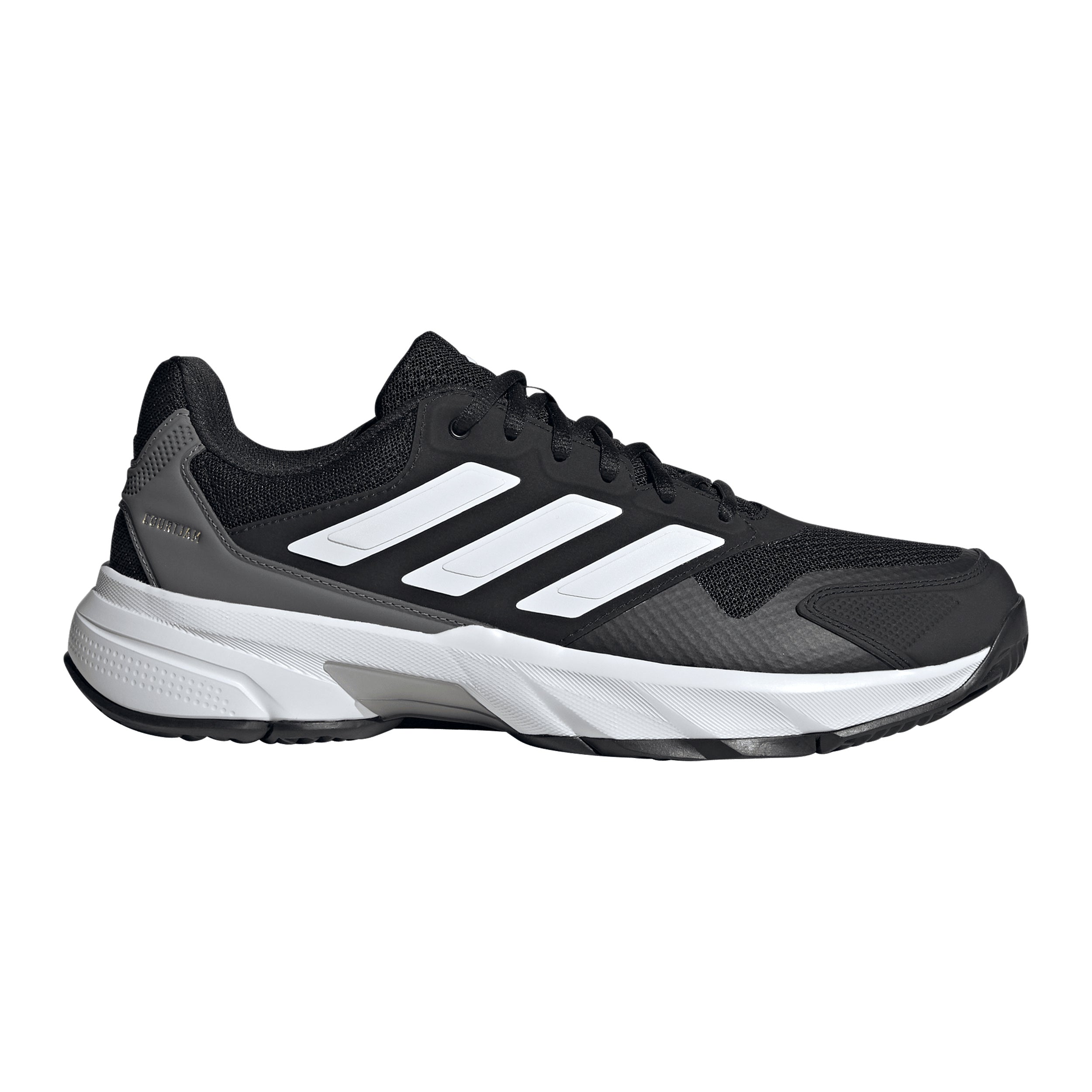 adidas CourtJam Control 3 Chaussures toutes surfaces Hommes - noir, blanc