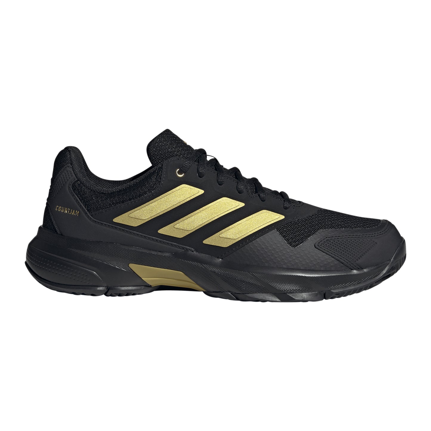 adidas CourtJam Control 3 Allcourt schoen Heren - zwart, goud