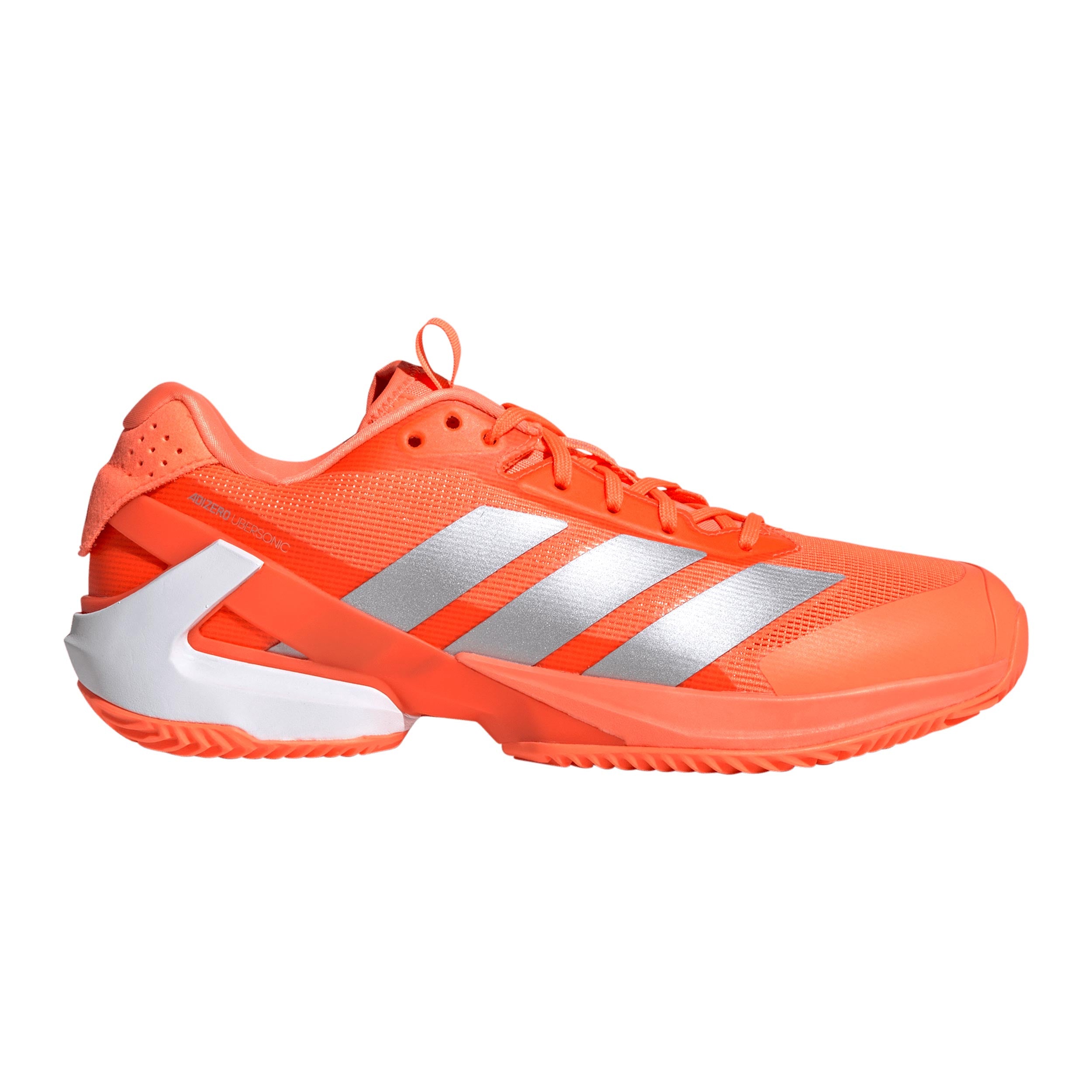 adidas adizero Ubersonic 5 Chaussure terre battue Hommes - orange, argent