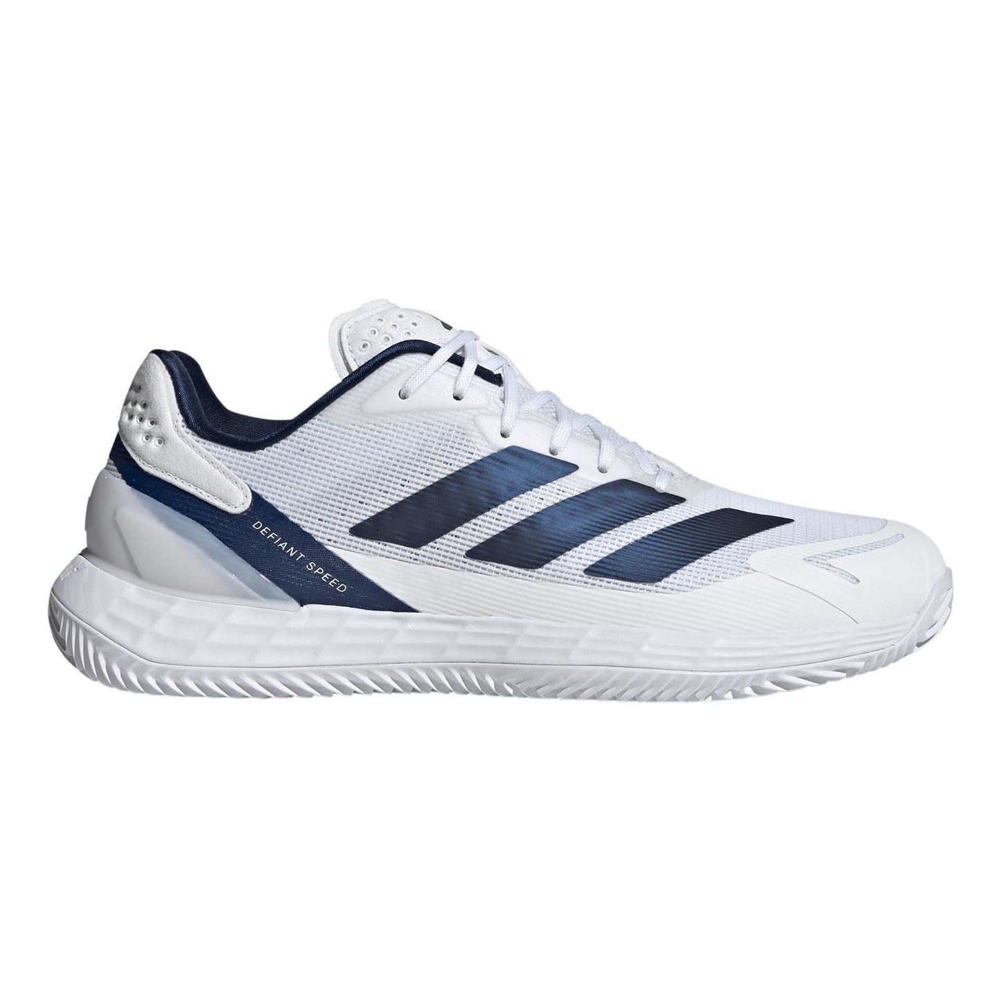 adidas Defiant Speed 2 Gravelschoen Heren - wit, donkerblauw