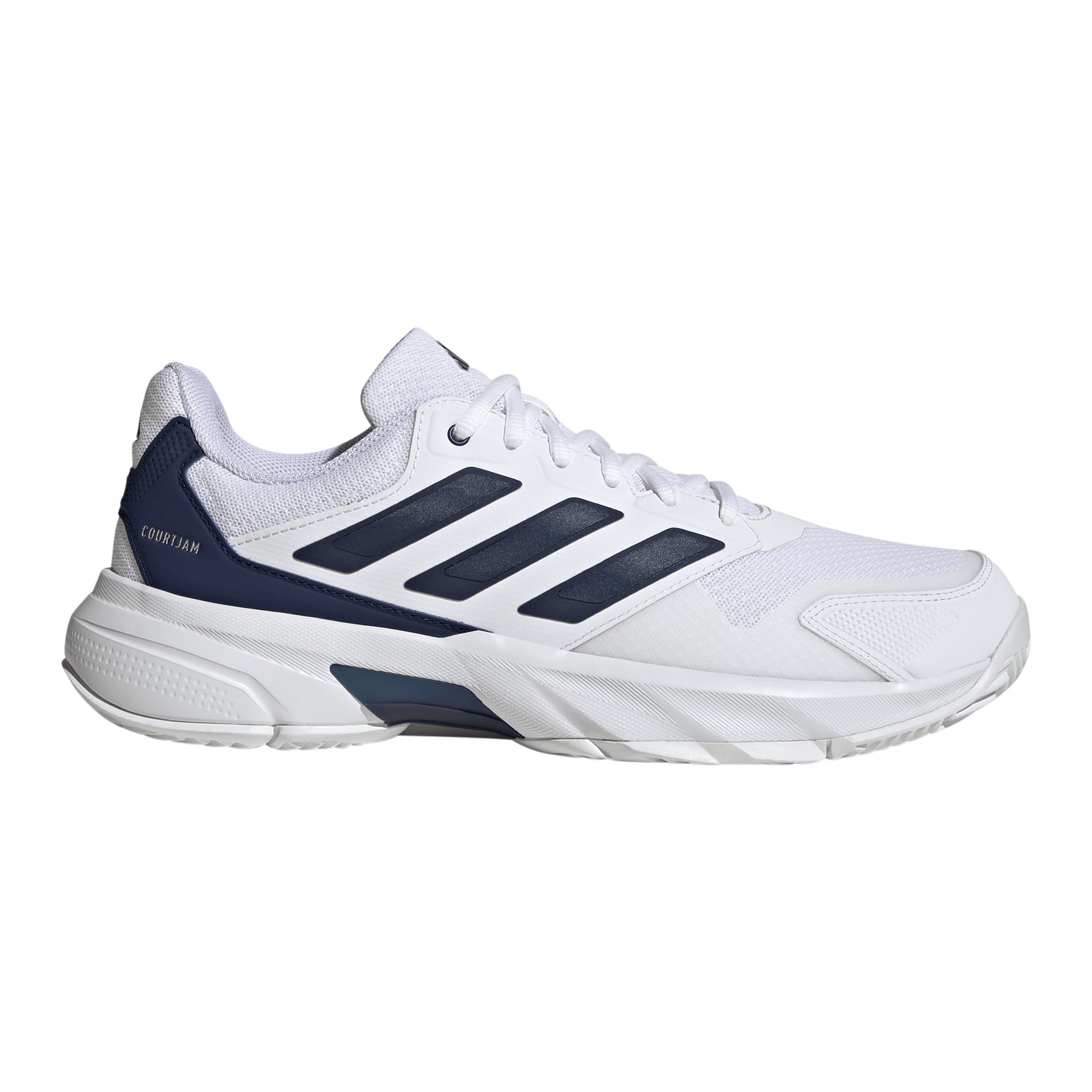 adidas CourtJam Control 3 Allcourt schoen Heren - wit, donkerblauw