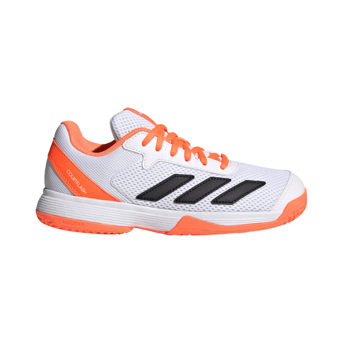 adidas Courtflash Allcourt schoen Kinderen - wit, oranje