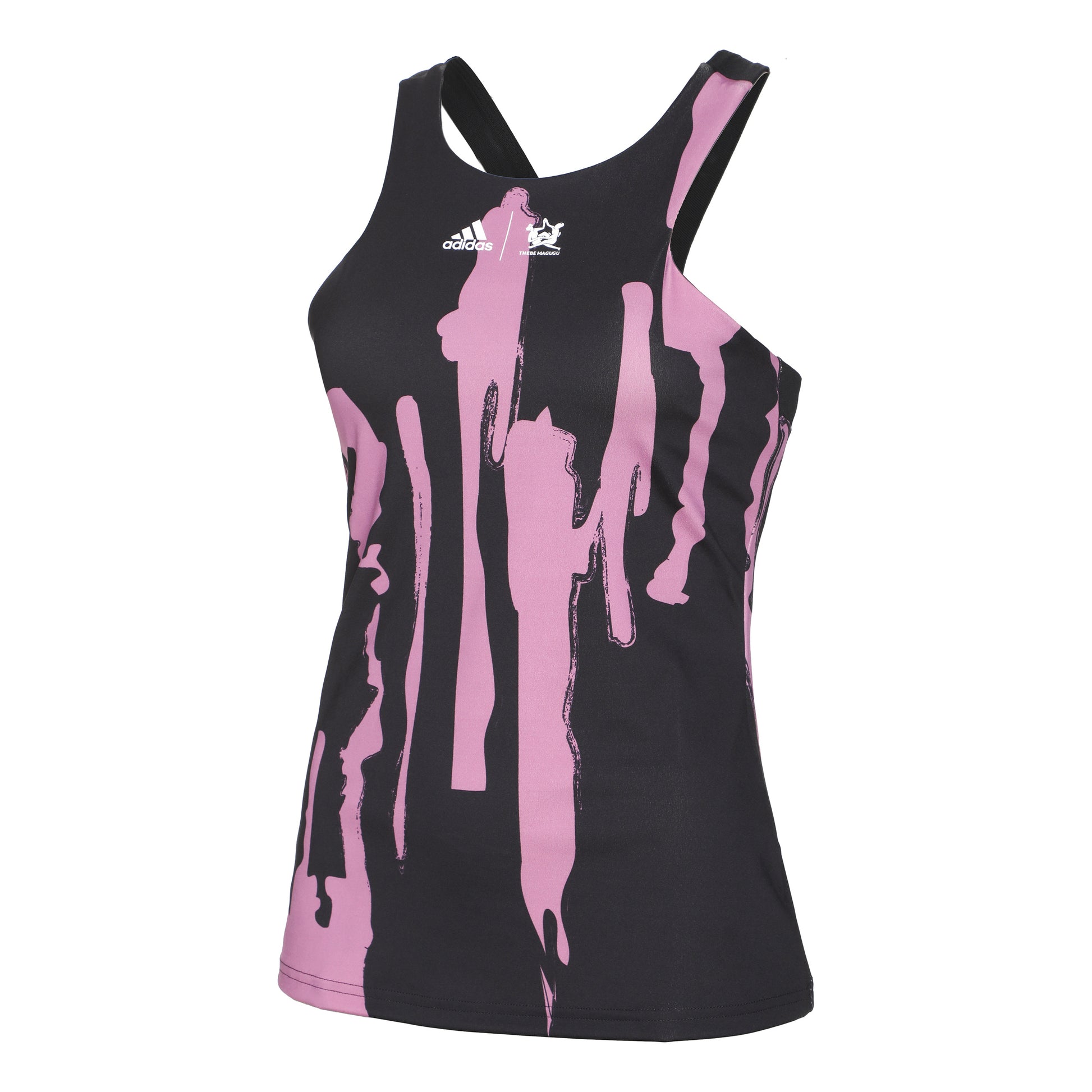 adidas New York Y Tanktop Dames-Zwart,Pink