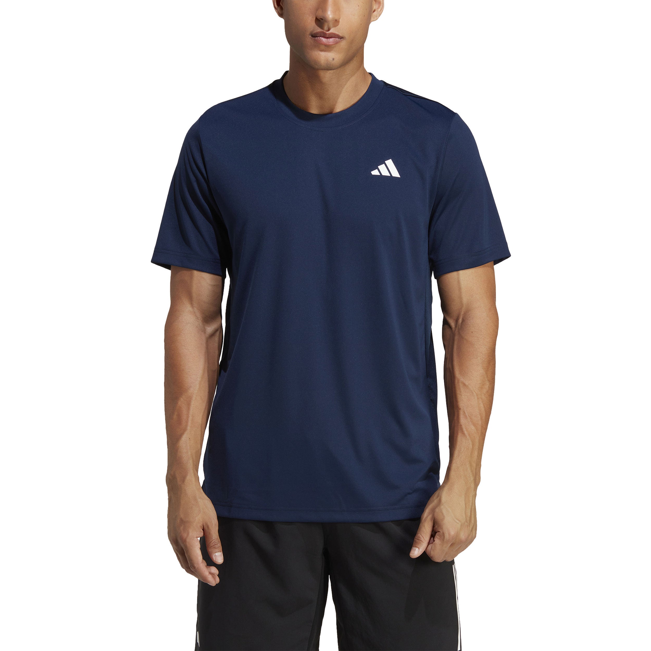 adidas Club T-shirt Hommes - bleu foncé,