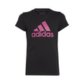 Big Logo T-shirt Meisjes - zwart, pink