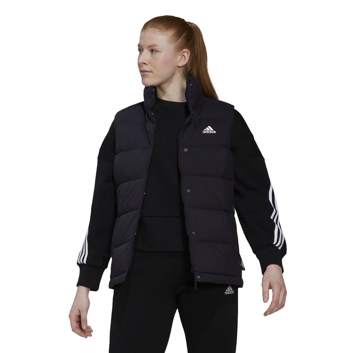 adidas Helonic Vest Dames-Zwart