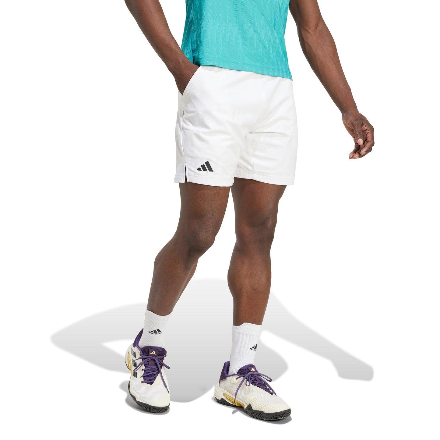 adidas Ergo 7Inch Shorts Heren - wit