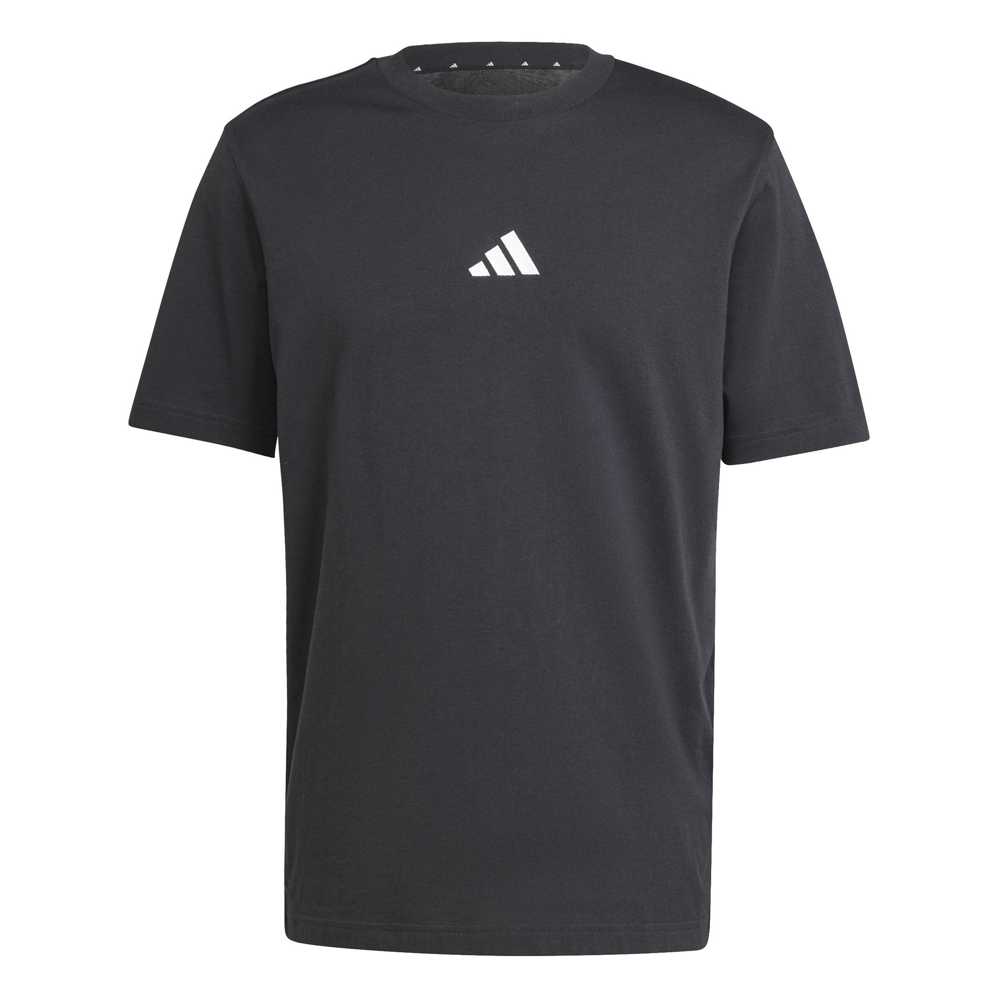 adidas Essentials Small Logo T-shirt Hommes-Noir