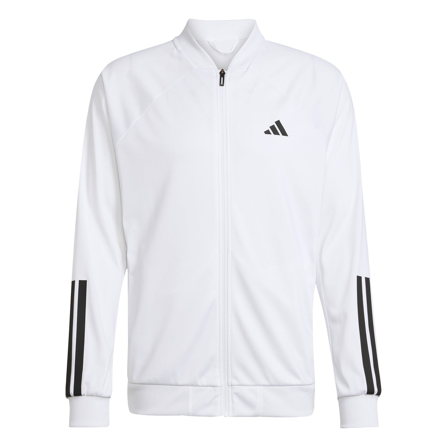 adidas 3Stripes Knit Trainingsjack Heren - wit, zwart