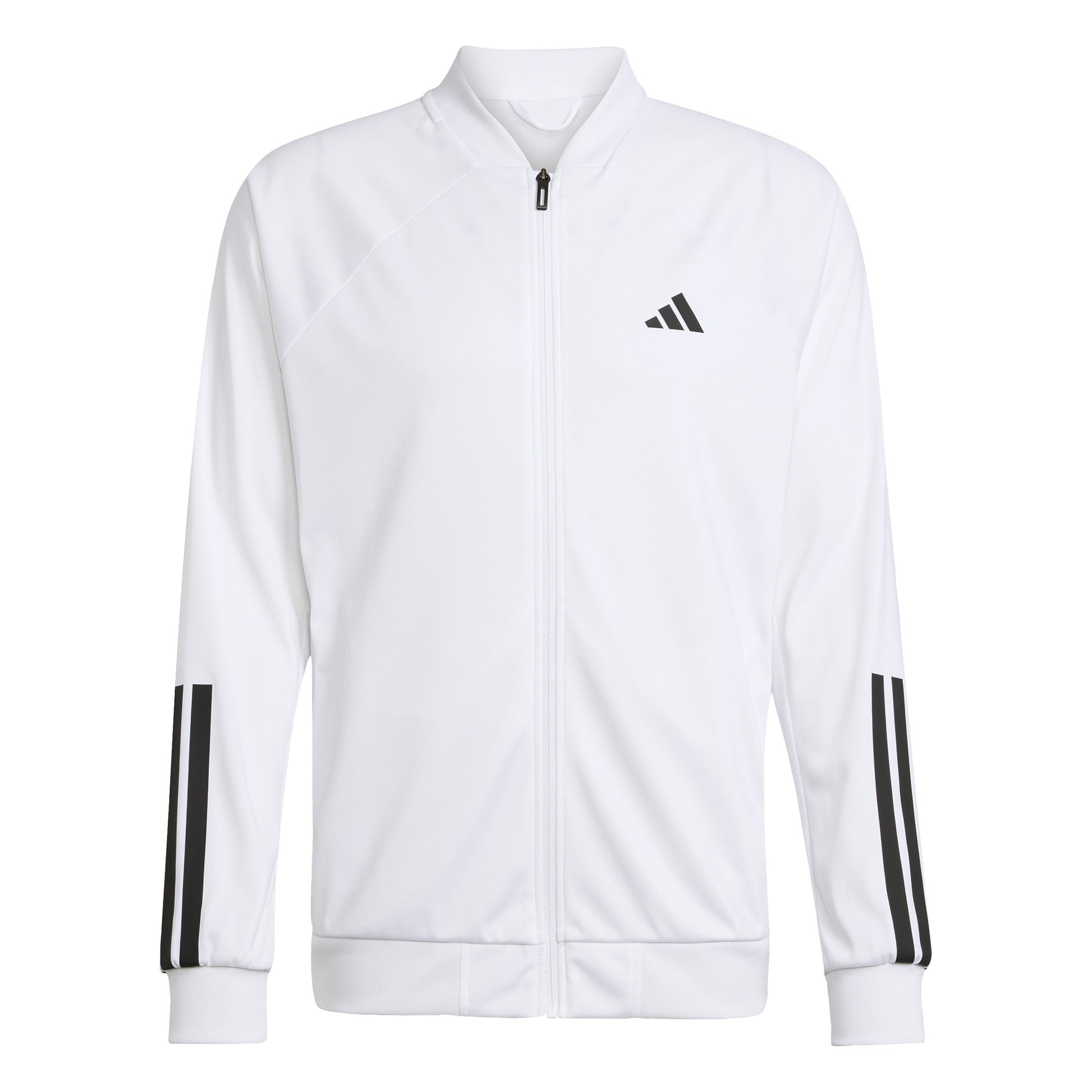 adidas 3Stripes Knit Trainingsjack Heren - wit, zwart