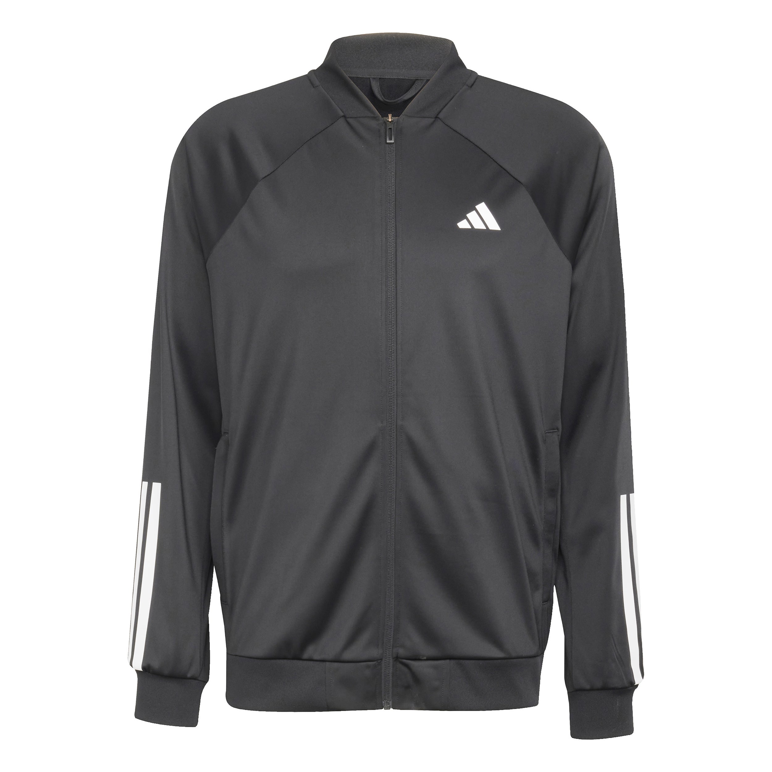 adidas 3Stripes Knit Veste de survêtement Hommes - noir, blanc