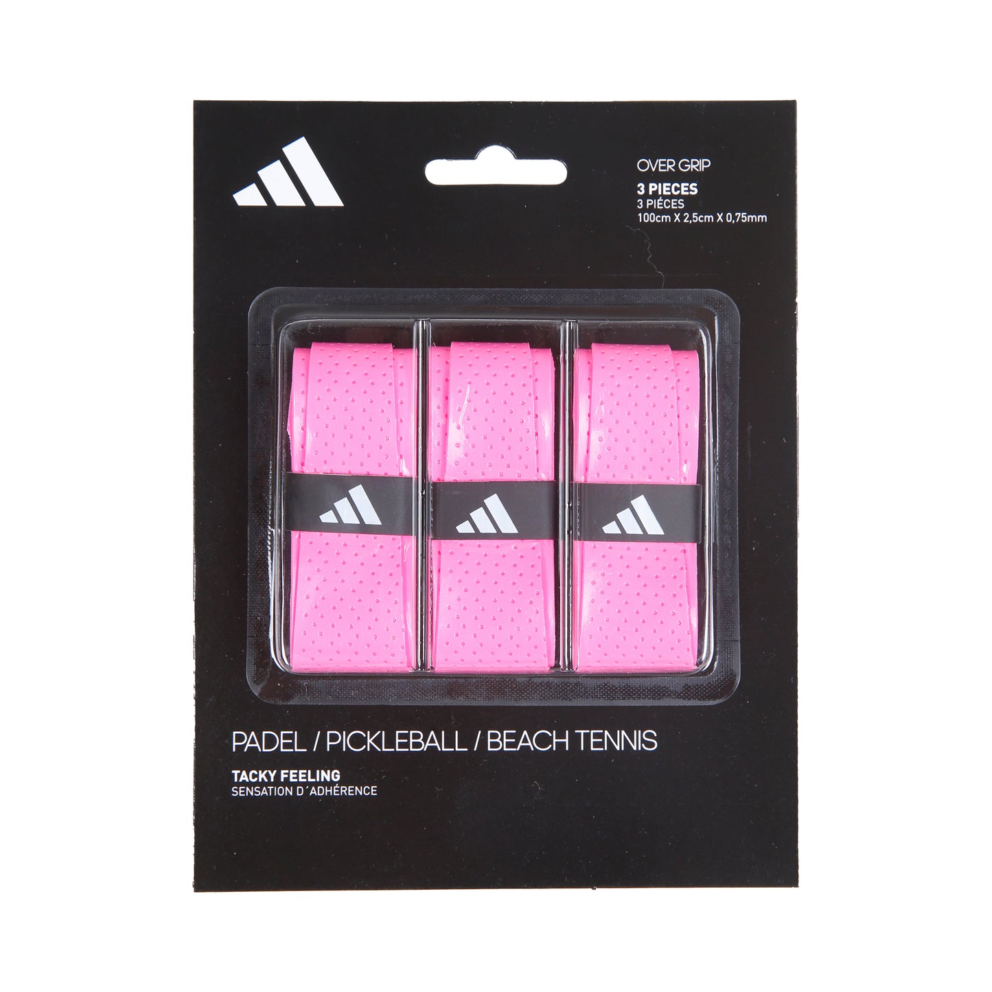 adidas Padel Overgrip Pack De 3-Pink