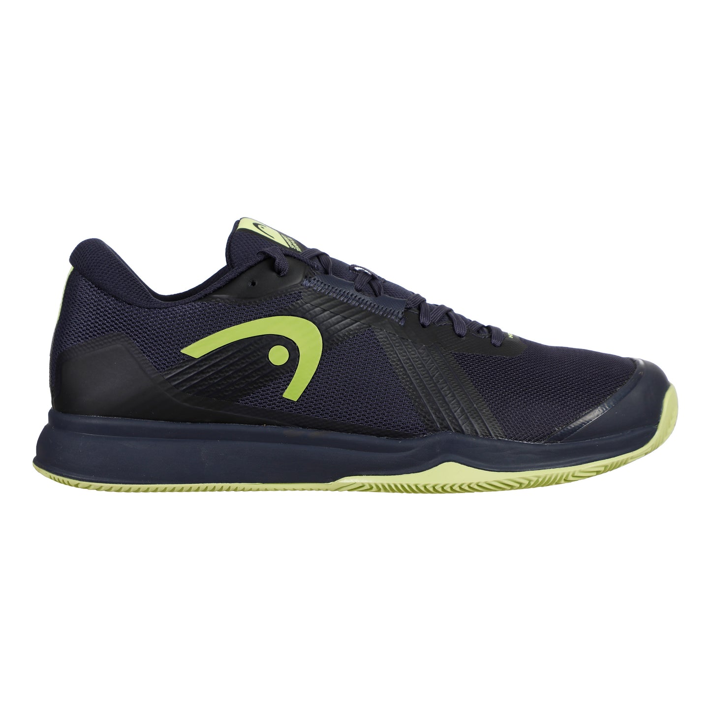 HEAD Sprint Team 4.0 Chaussure Terre Battue Hommes-Bleu Foncé,Jaune Lemon