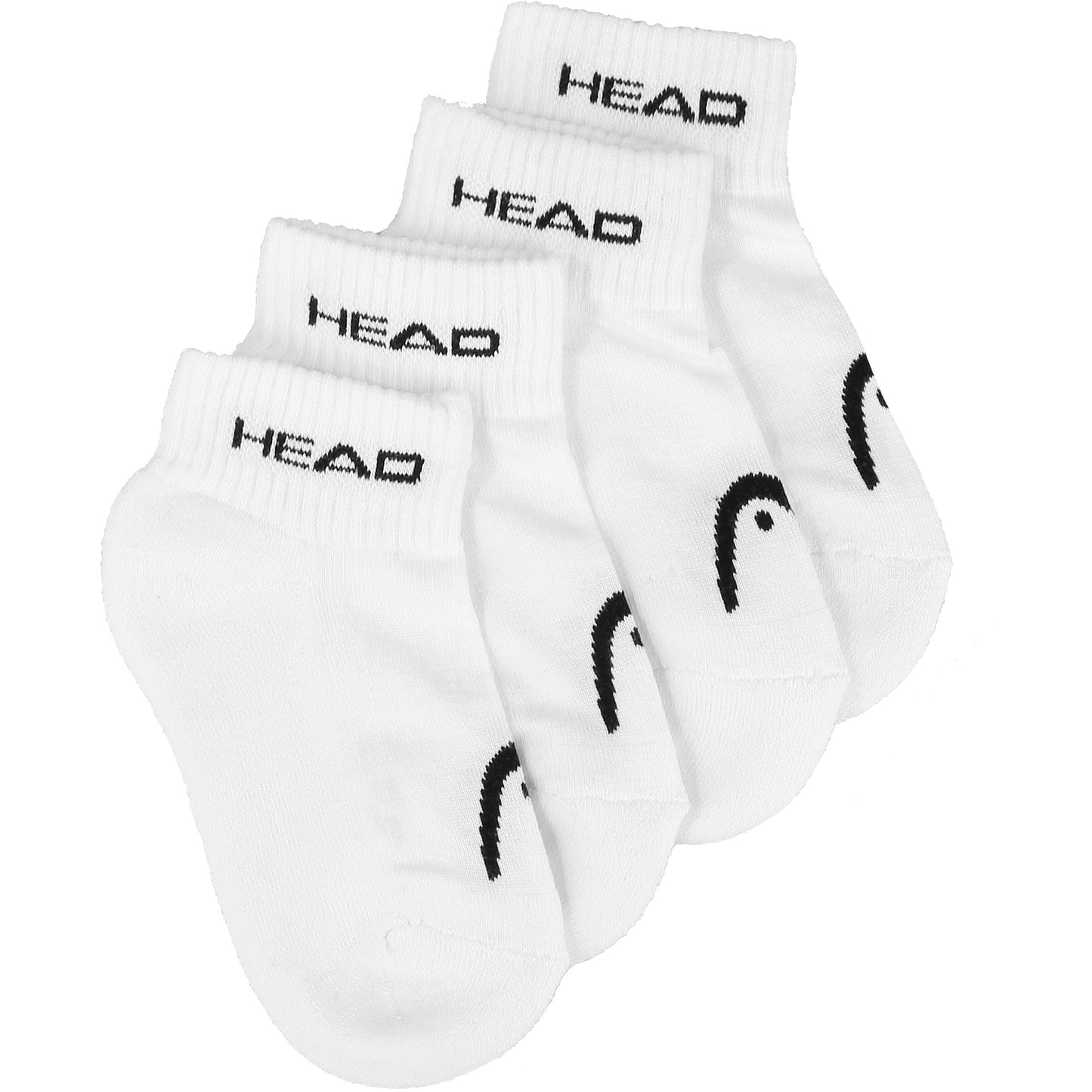 HEAD Performance Crew Tennissokken Verpakking 3 stuks Kinderen - wit,
