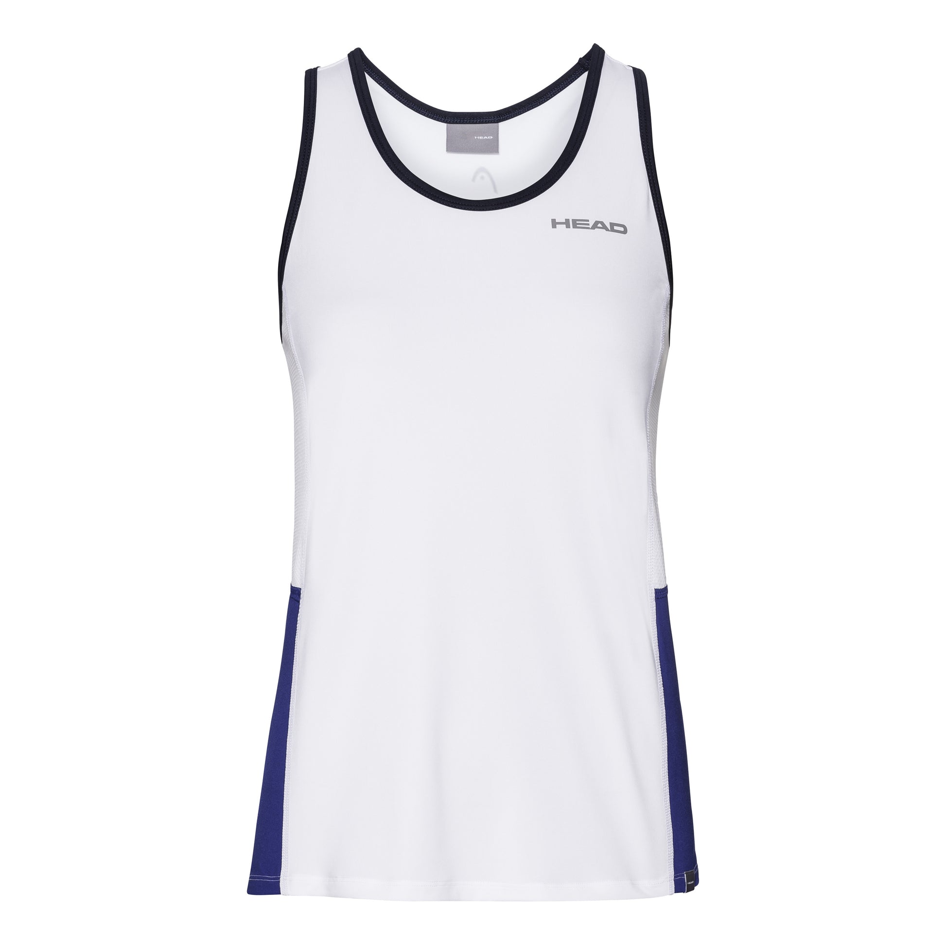 HEAD Club Tanktop Meisjes - wit, blauw