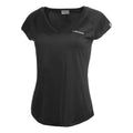 Janet T-shirt Dames - zwart, wit