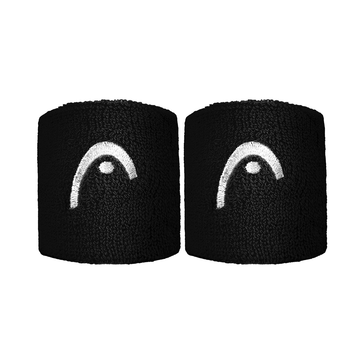 HEAD 2,5in Poignet Unisex - noir, blanc