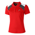 Club 22 Polo Dames - rood,