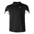 Club Tech 22 Polo Hommes - noir, blanc