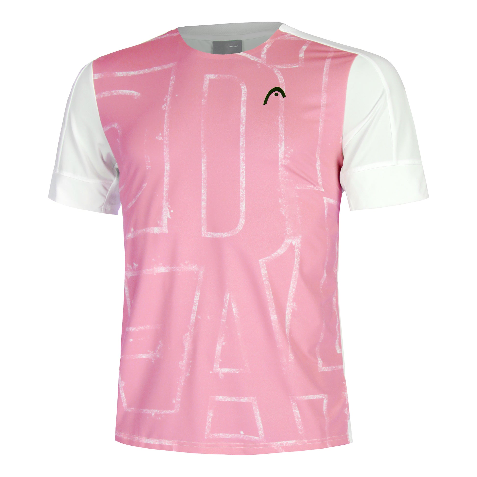 HEAD Play Tech II T-shirt Heren - wit, roze