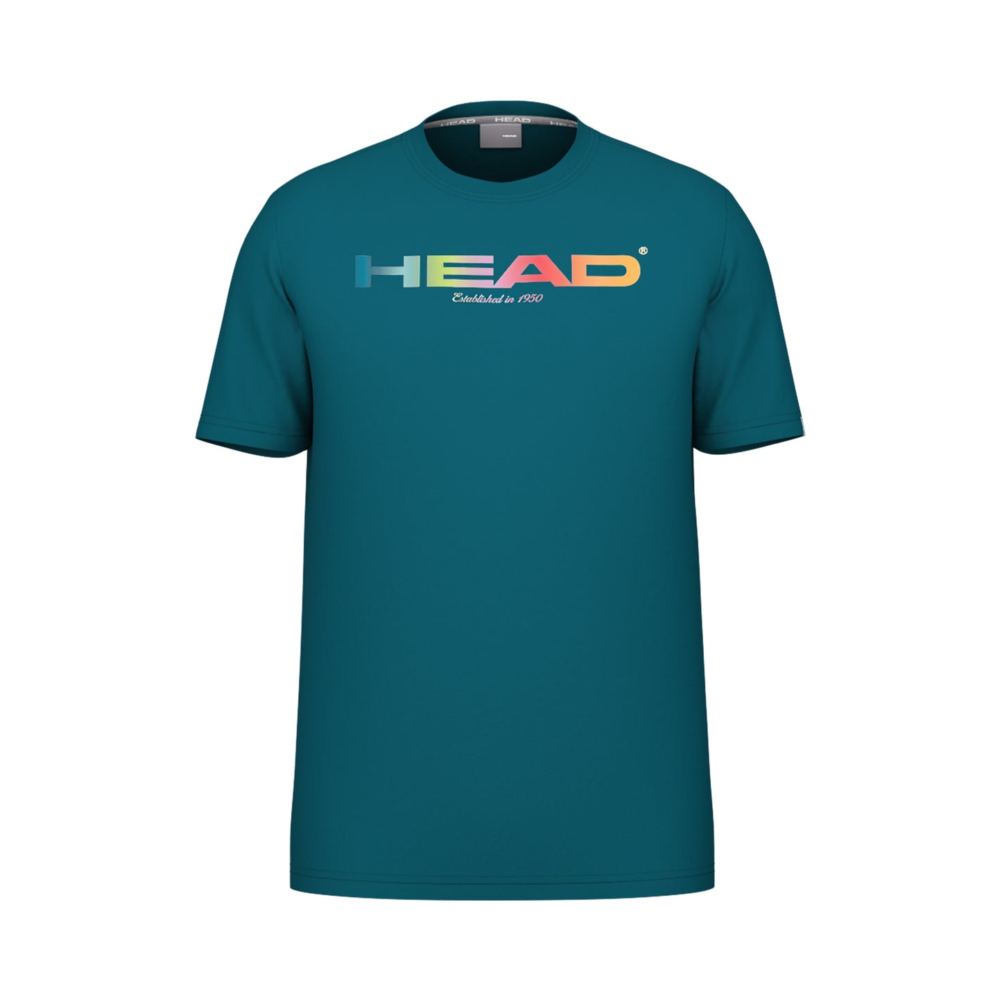 HEAD Rainbow T-shirt Enfants-Bleu Petrol