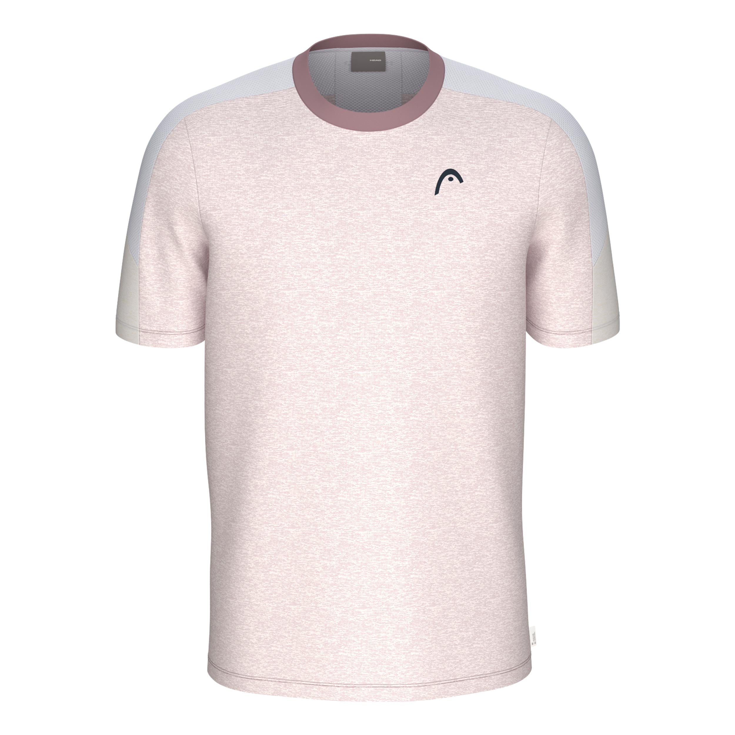 HEAD Play Tech T-shirt Heren-mauve