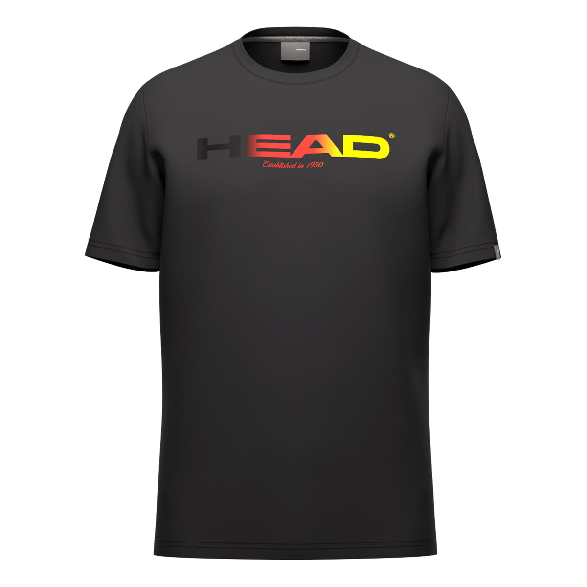 HEAD DTB Rainbow T-shirt Heren-zwart