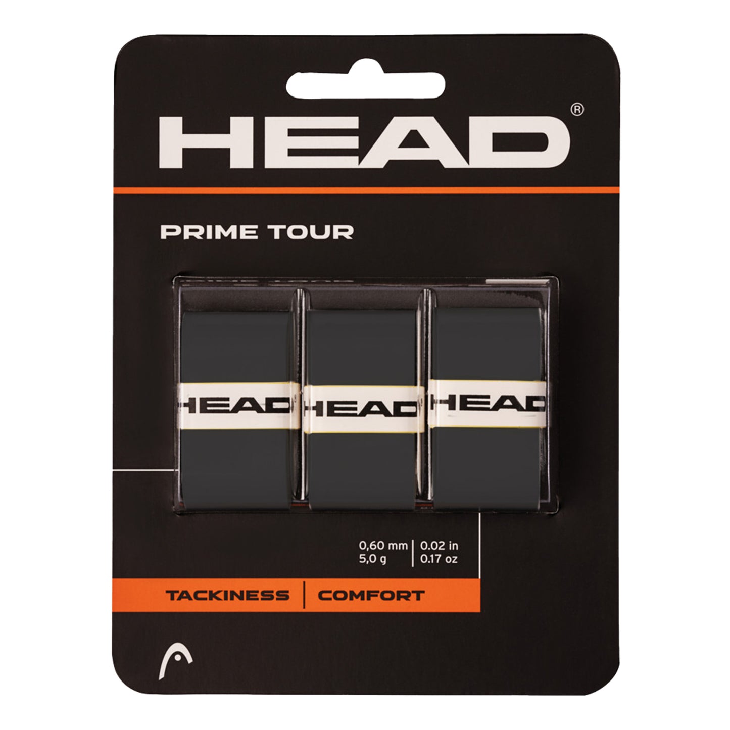 HEAD Prime Tour Verpakking 3 stuks - zwart