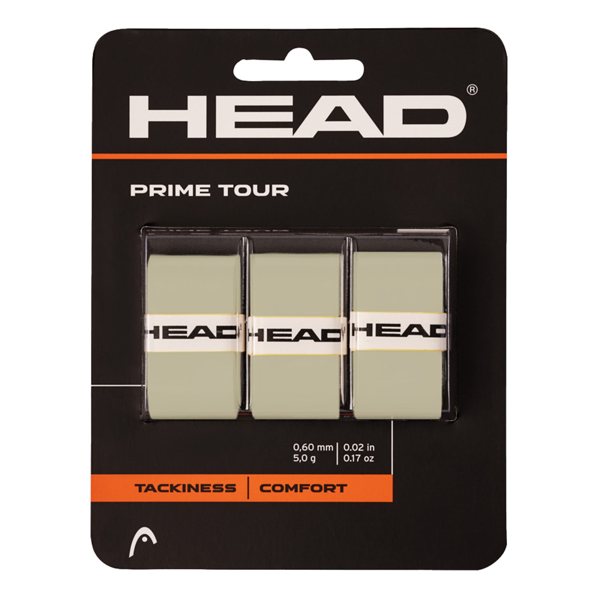 HEAD Prime Tour Verpakking 3 stuks - grijs