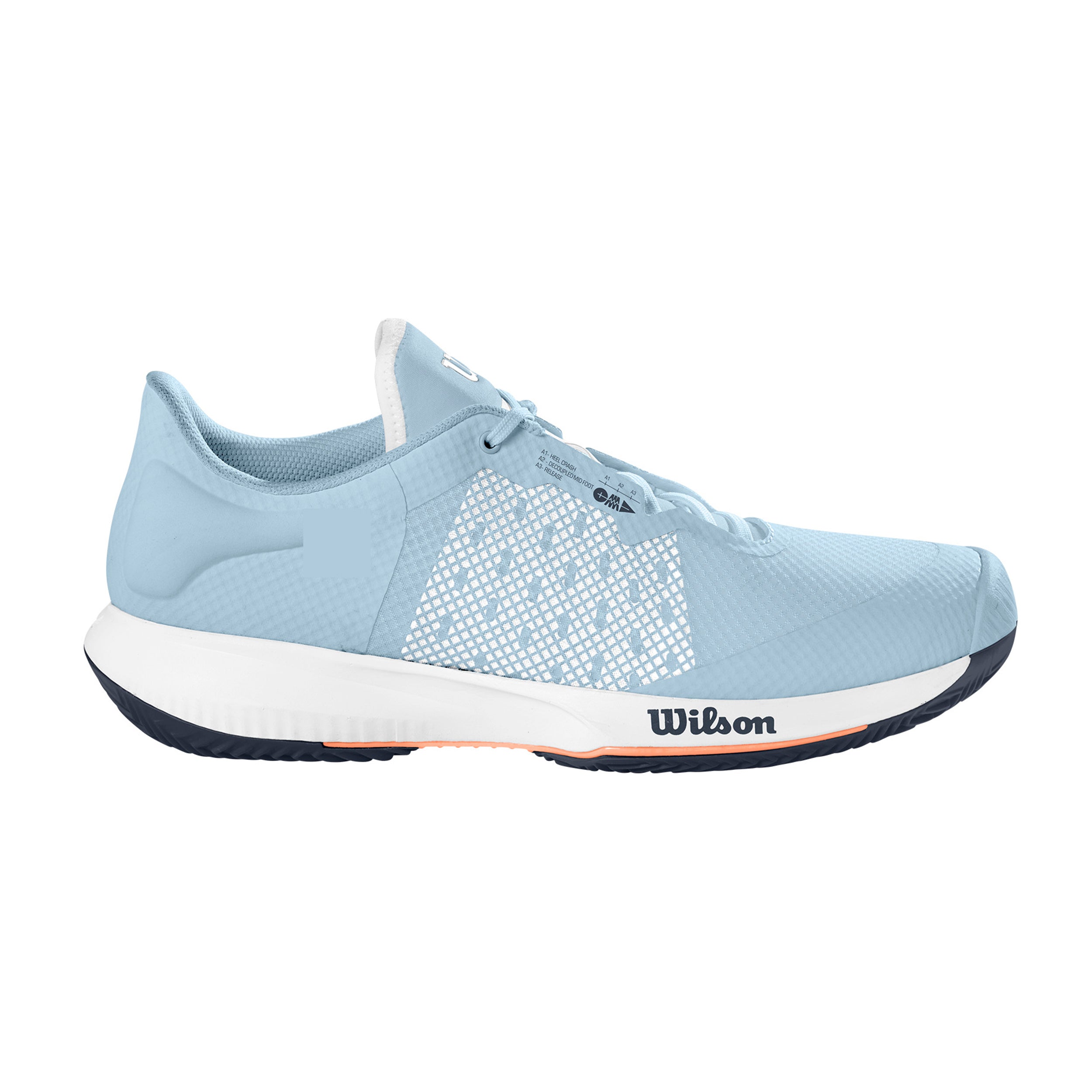 Wilson Kaos Swift Gravelschoen Dames-Lichtblauw