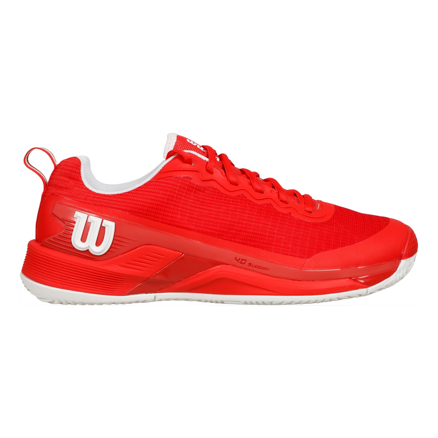 Wilson Rush Pro 4.5 Gravelschoen Heren-Rood,Wit