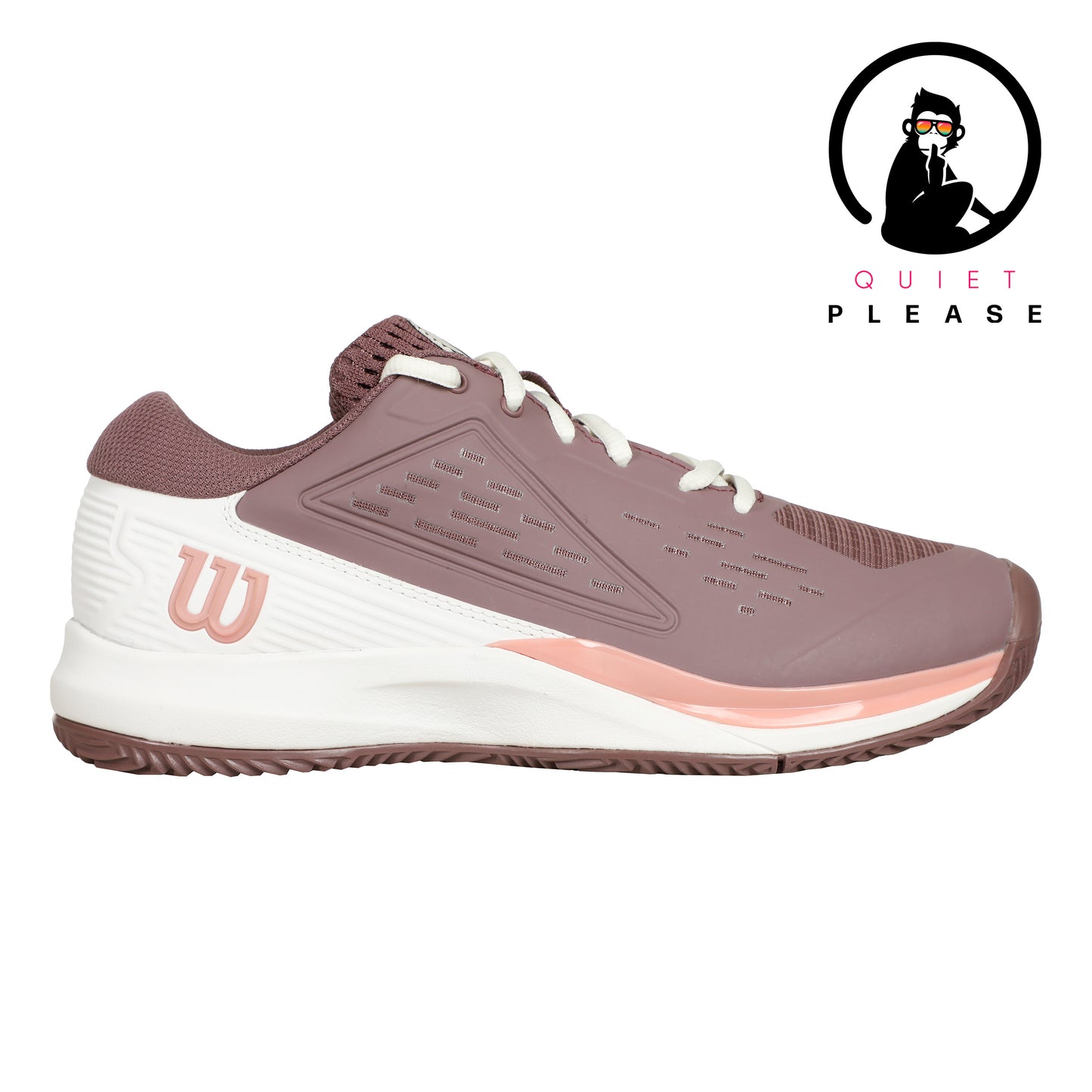 Wilson Rush Pro ACE Quiet Please Chaussure Terre Battue Femmes-Violet