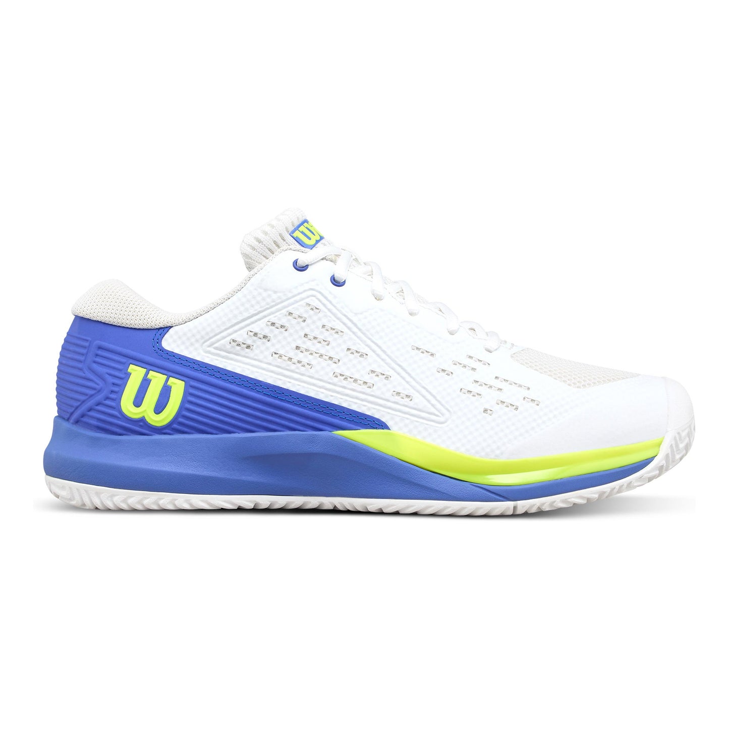 Wilson Rush Pro Ace Allcourt Schoen Heren-Wit,Blauw