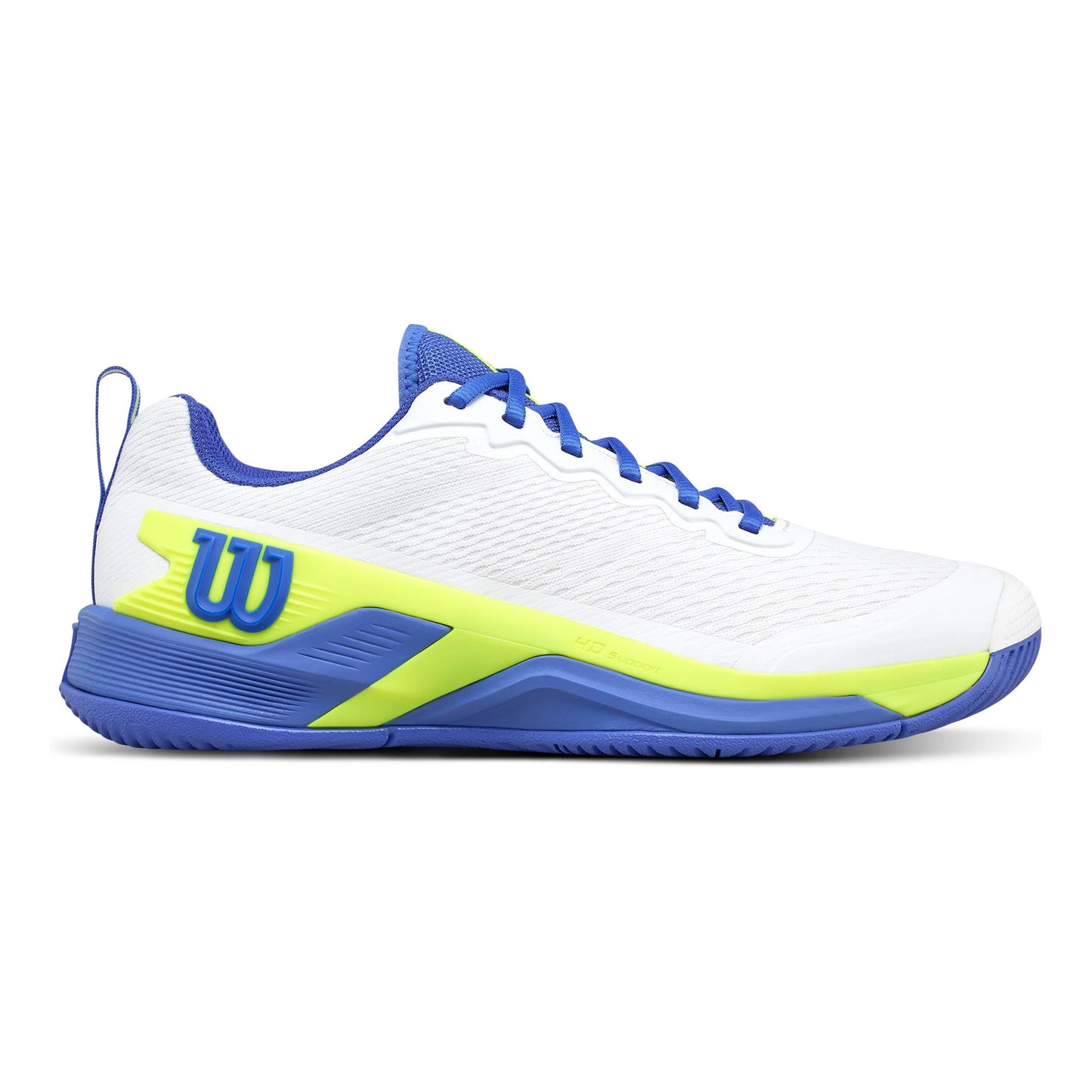 Wilson Rush Pro 4.5 Allcourt Schoen Heren-Wit,Blauw