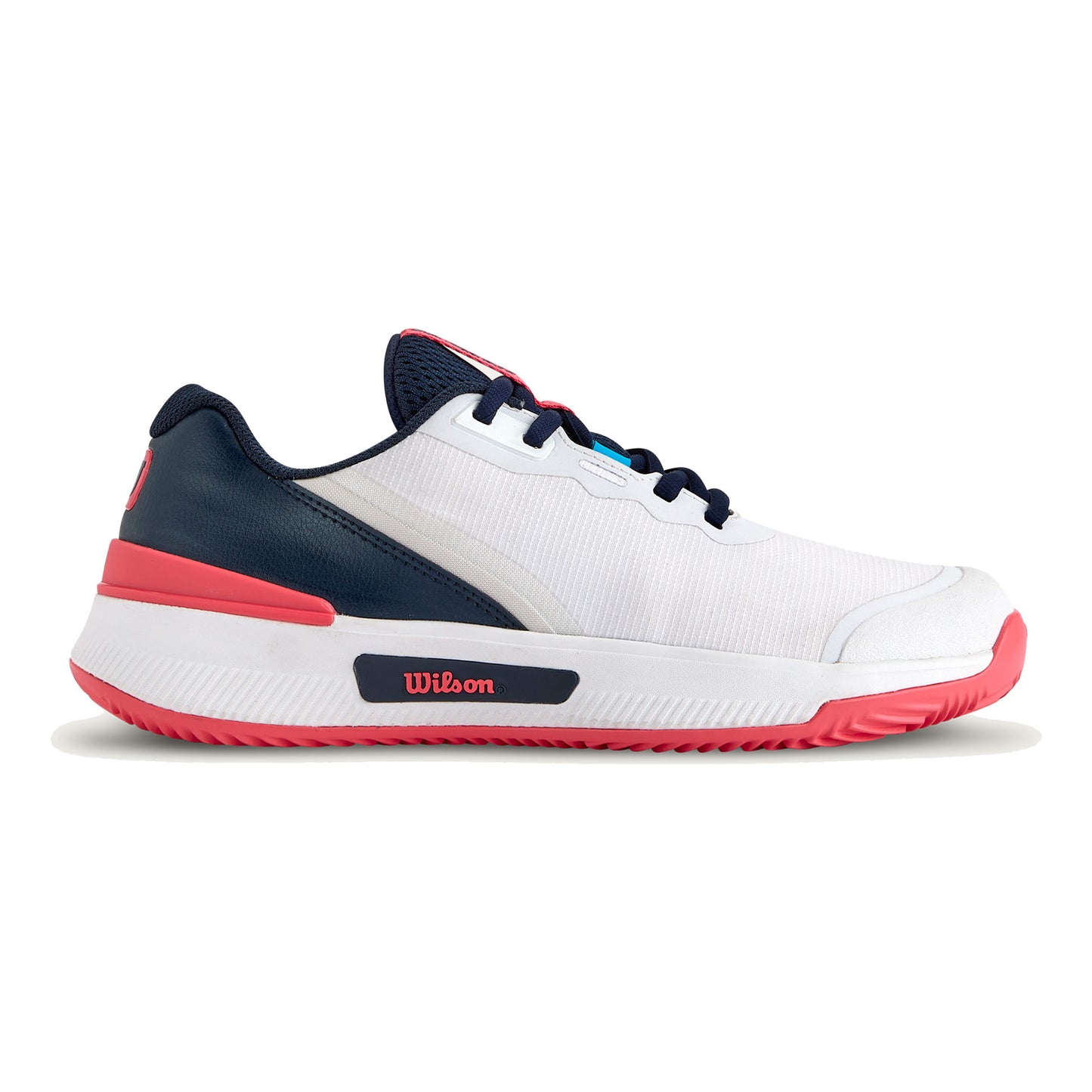 Wilson Intrigue Pro Chaussure Terre Battue Femmes-Blanc,Bleu Foncé