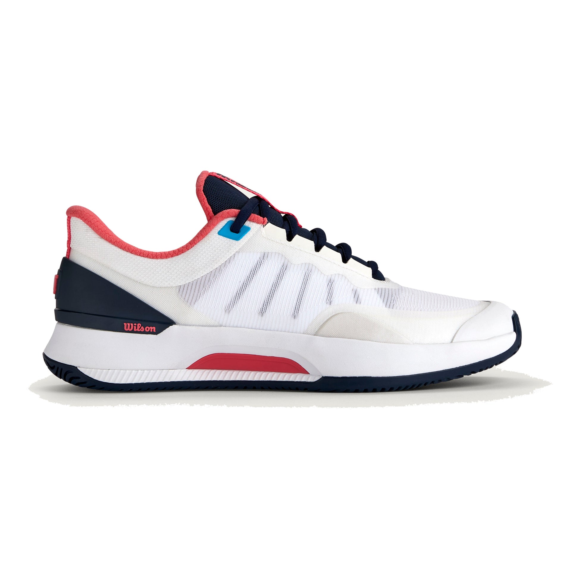 Wilson Intrigue Tour Allcourt Schoen Dames-Wit,Donkerblauw