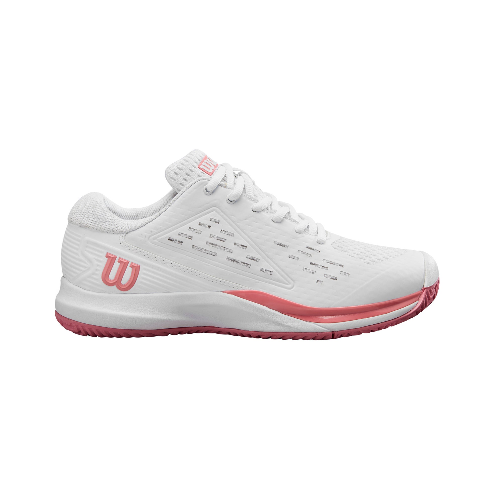 Wilson Rush Pro Ace Chaussures Toutes Surfaces Enfants-Blanc,Mauve