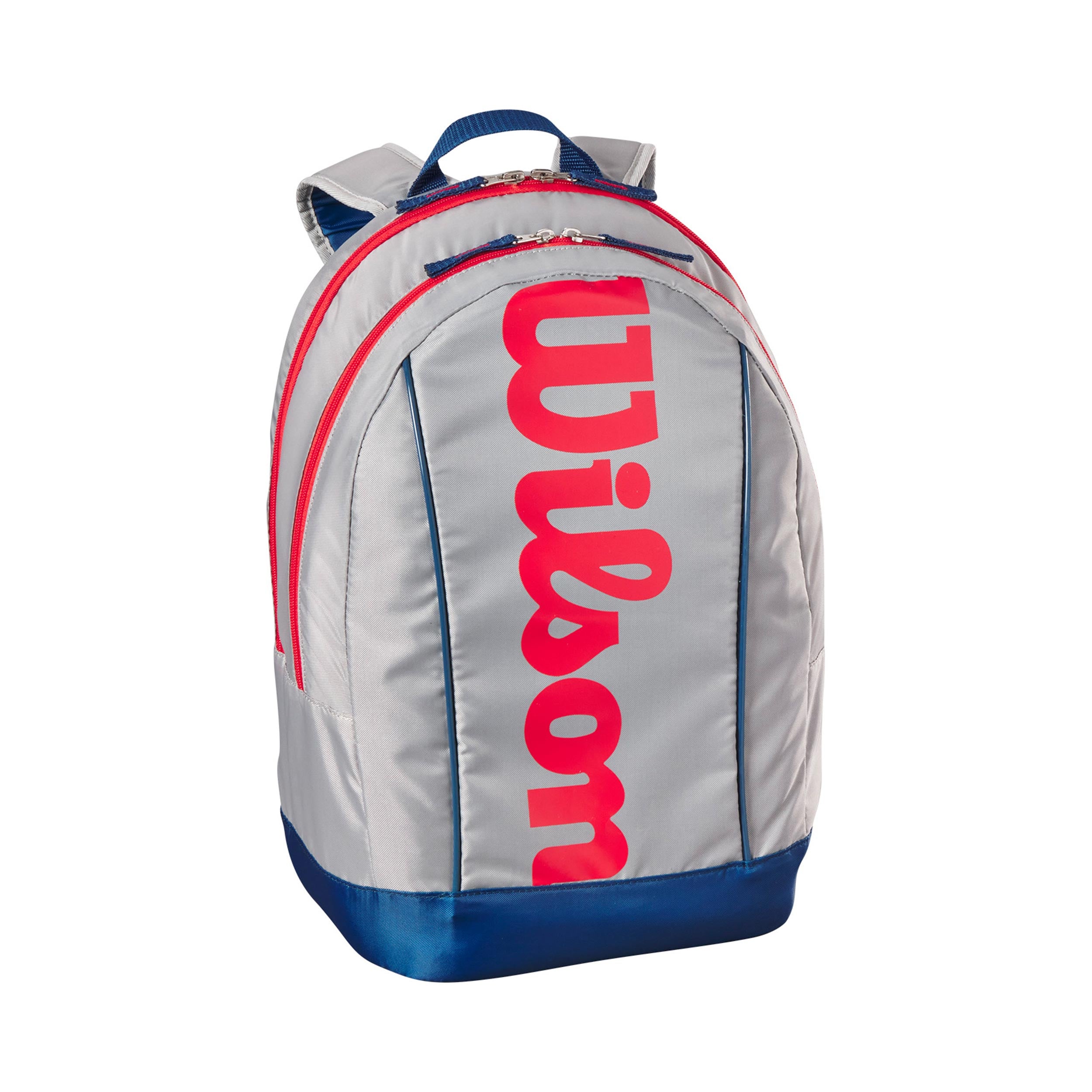 Wilson Junior Rugzak -zilver, rood