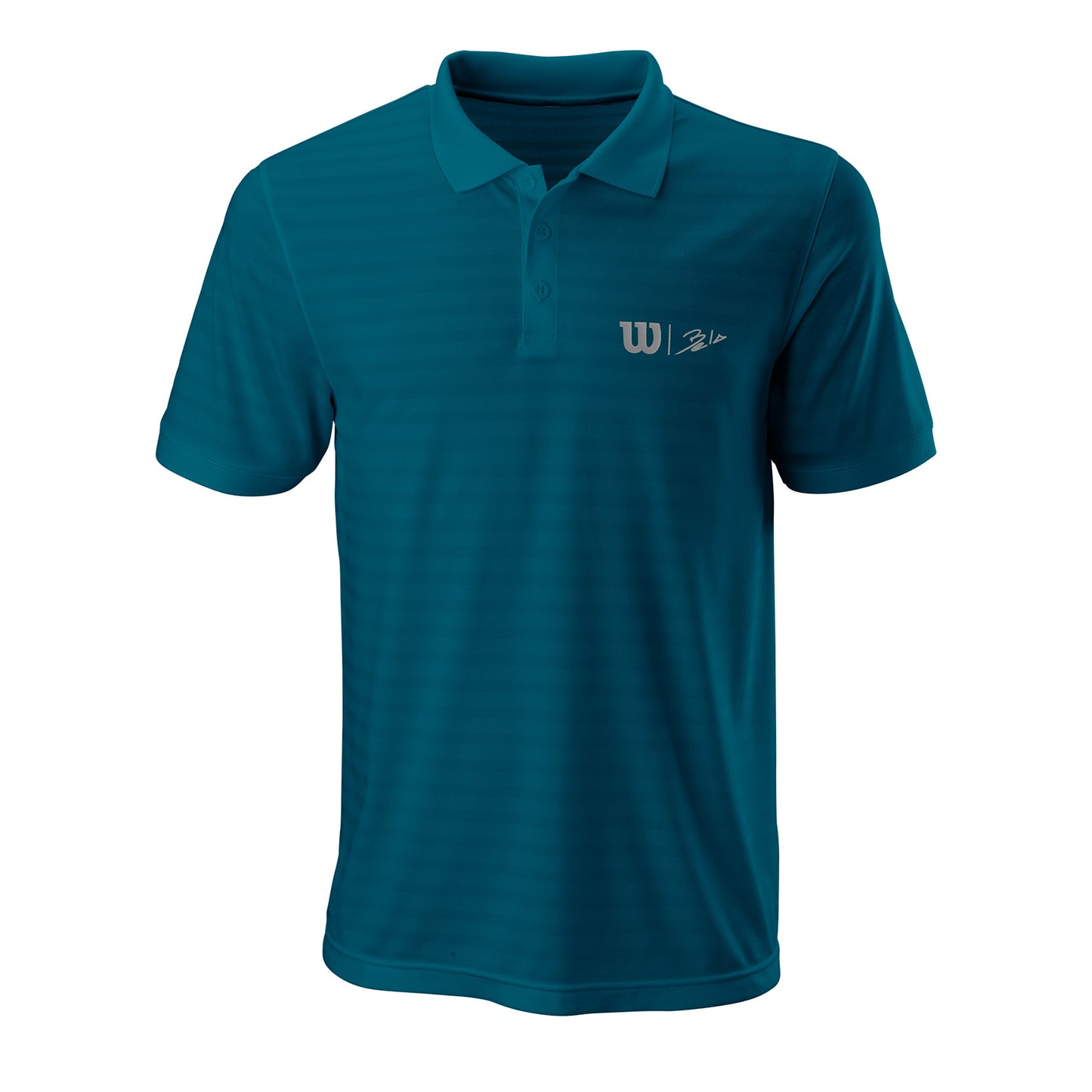 Wilson Bela Stripe II Polo Hommes-Bleu