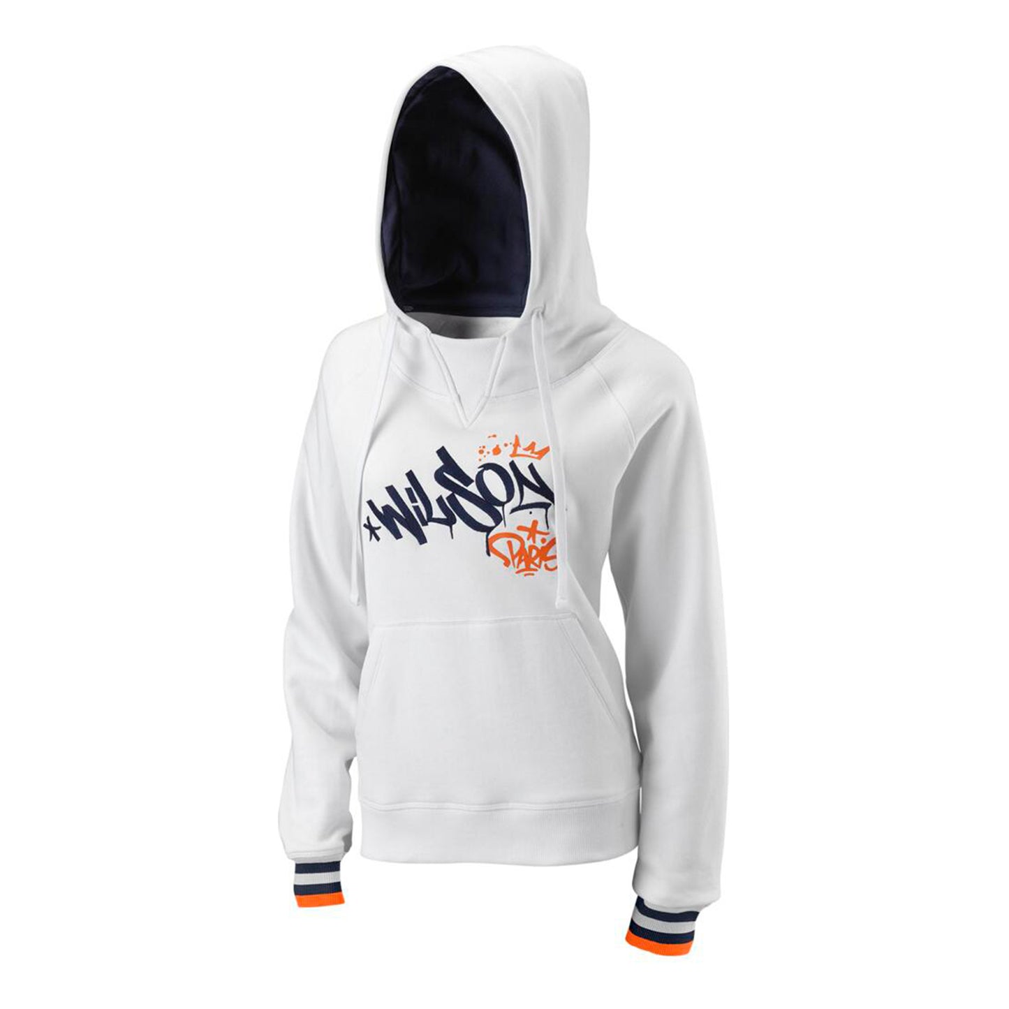 Wilson Paris 2022 Sweater met capuchon Dames - wit,