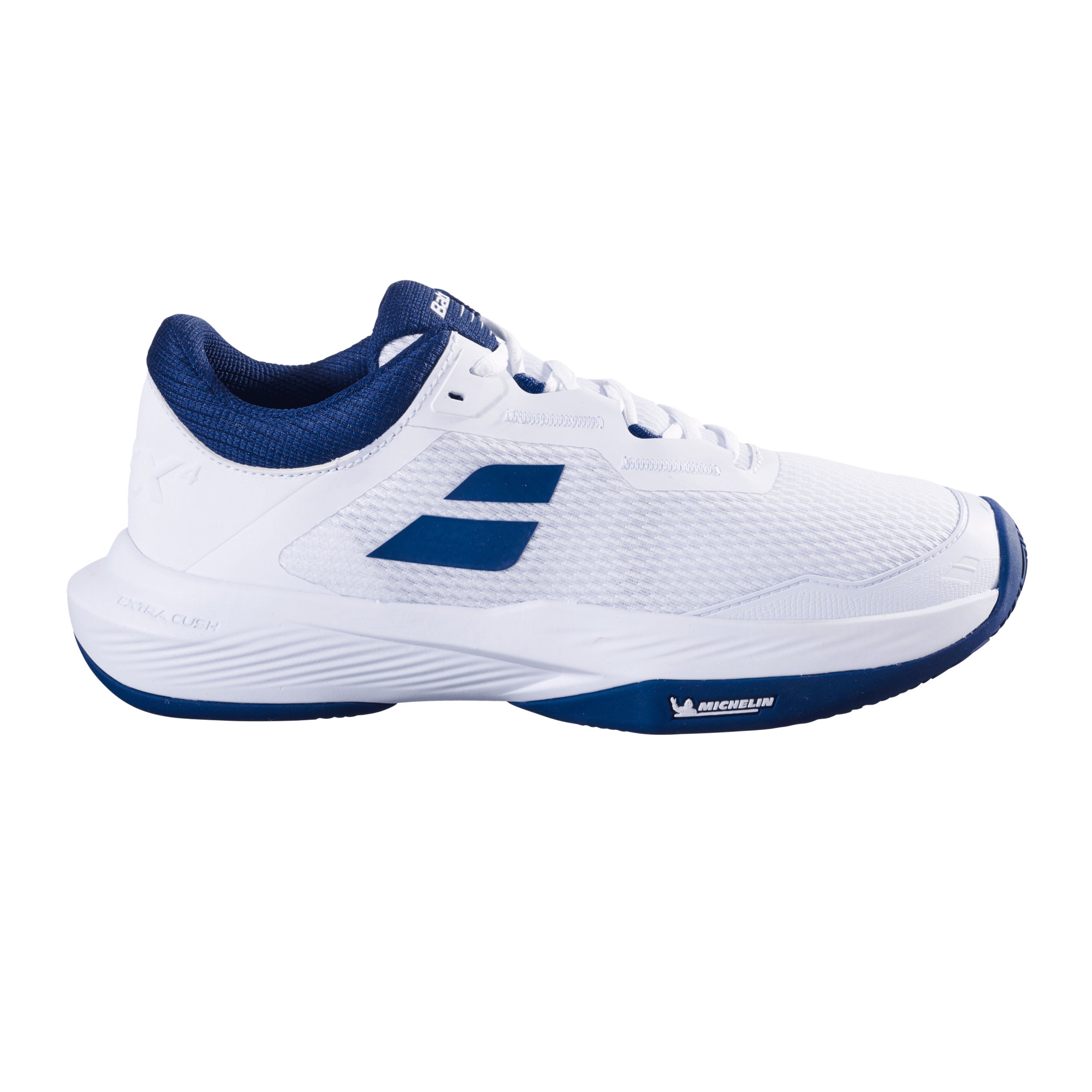 Babolat SFX 4 Gravelschoen Heren-Wit,Donkerblauw