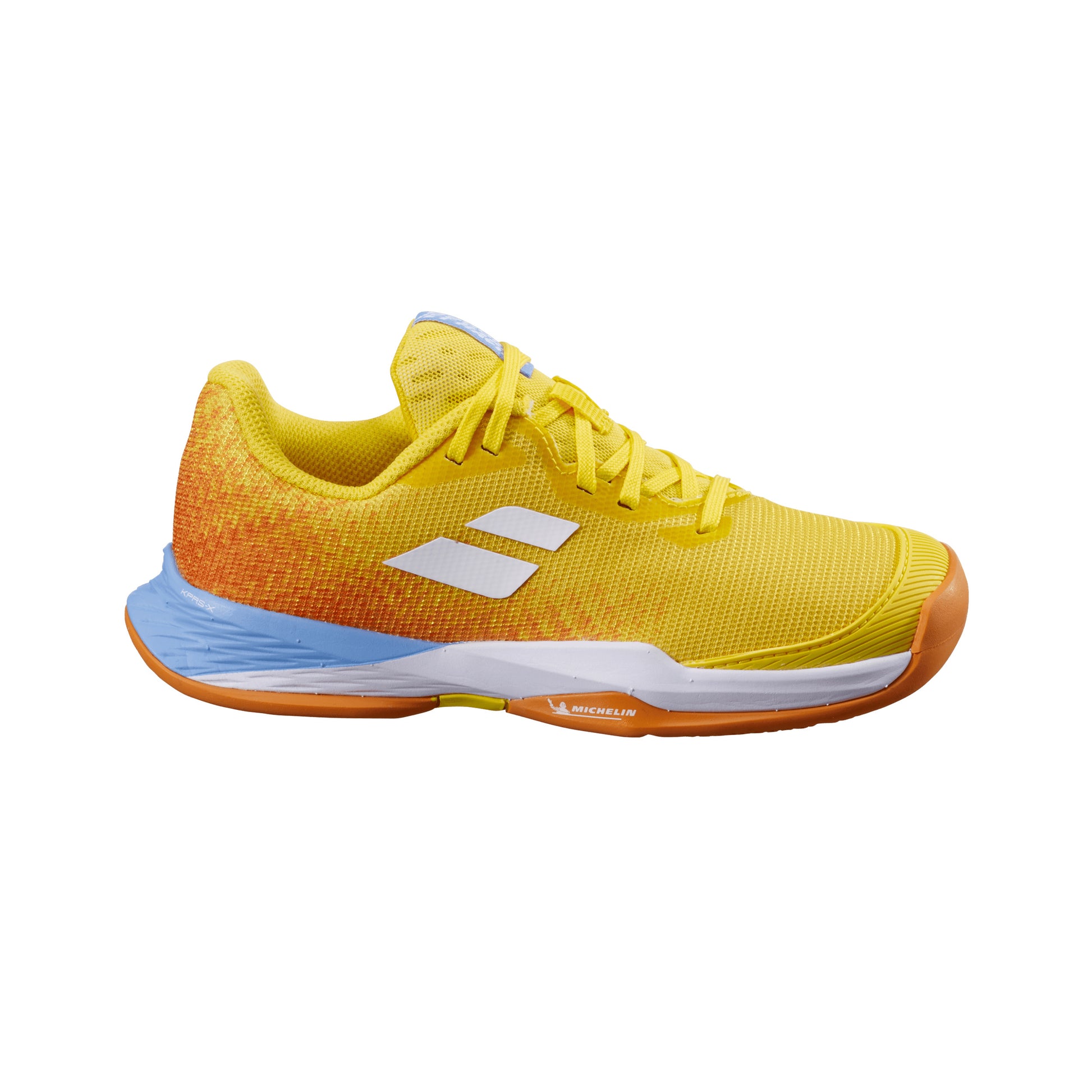 Babolat Jet Mach 3 Allcourt schoen Kinderen - geel, wit