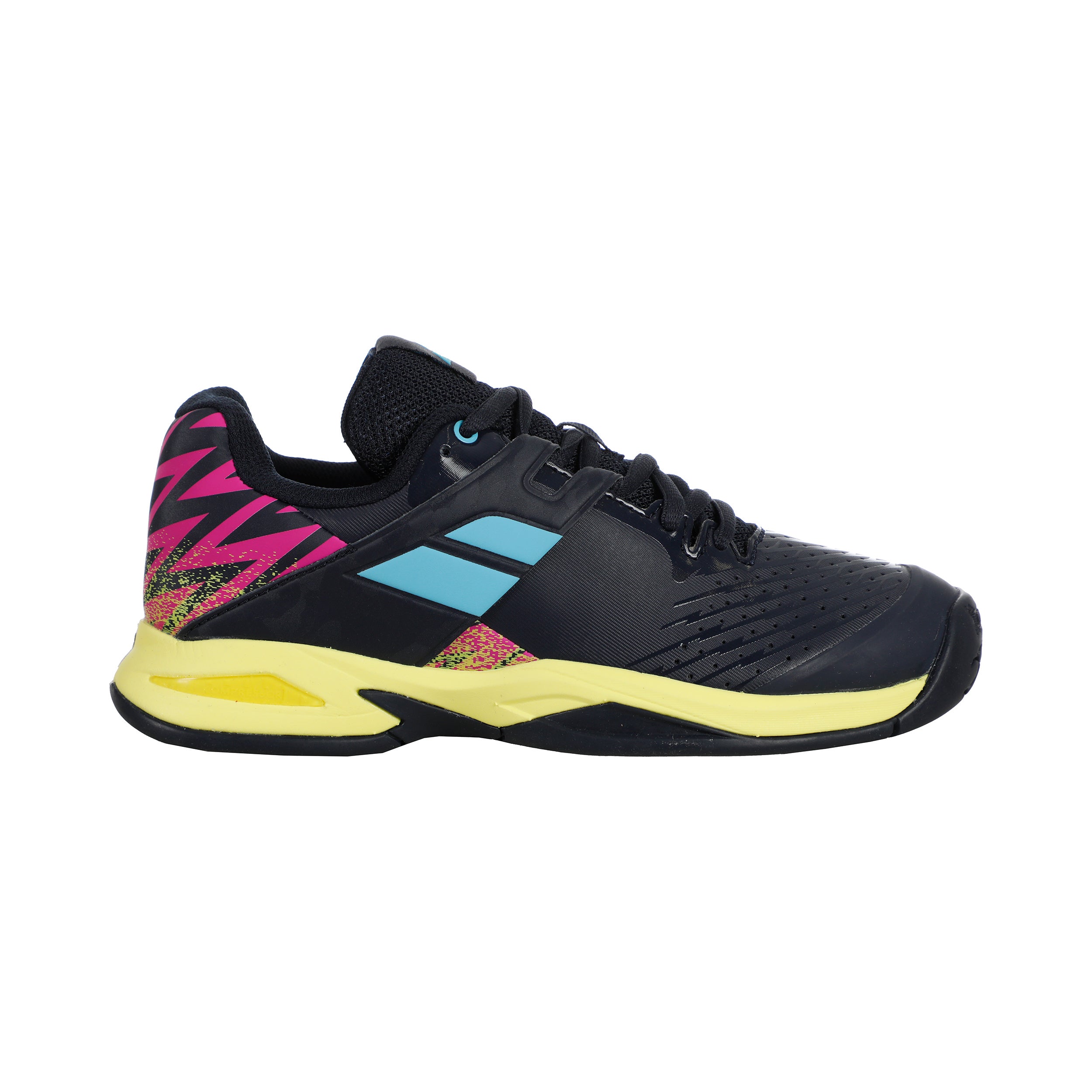 Babolat Propulse Chaussures Toutes Surfaces Enfants-Bleu Foncé,Pink