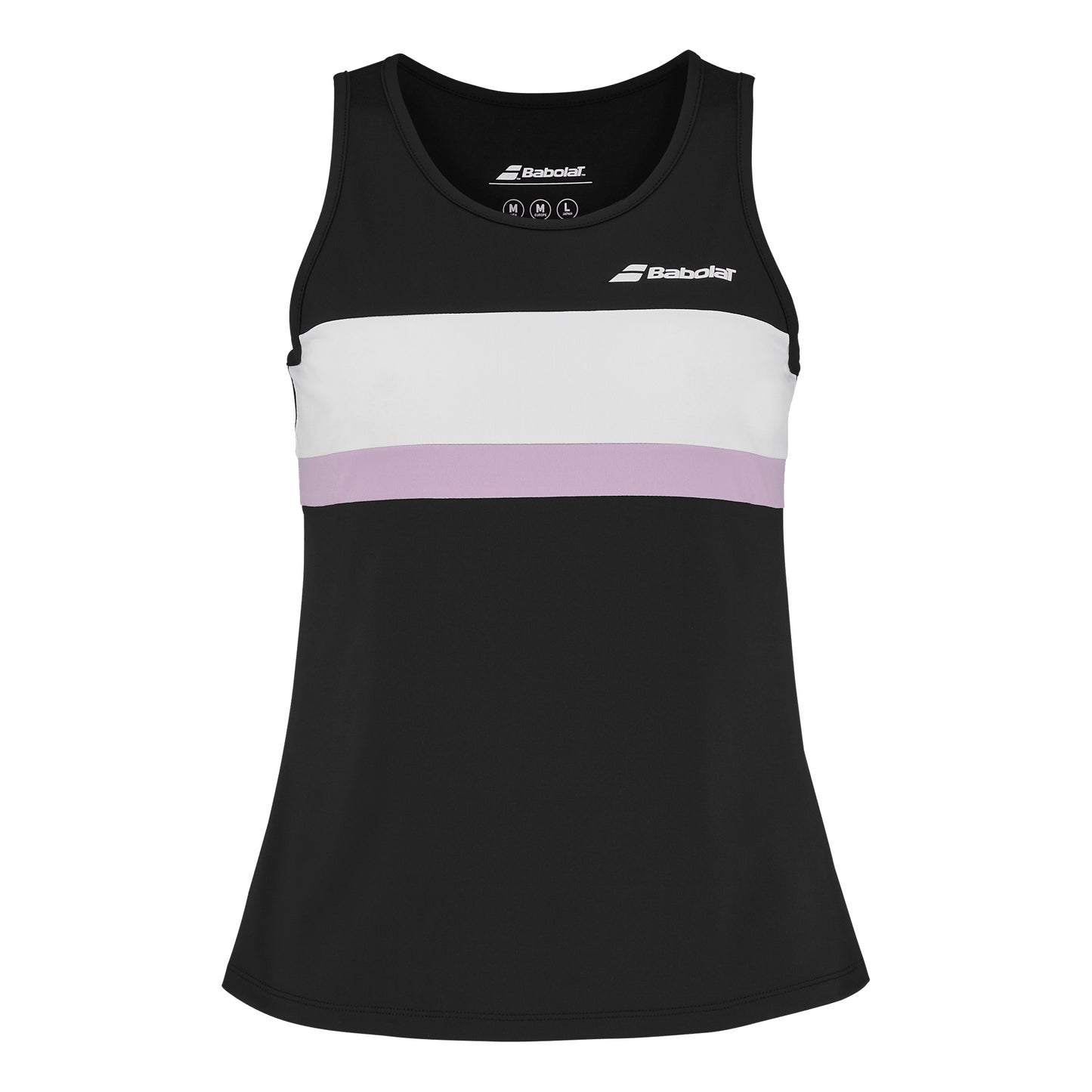 Babolat Padel Tanktop Dames-Zwart
