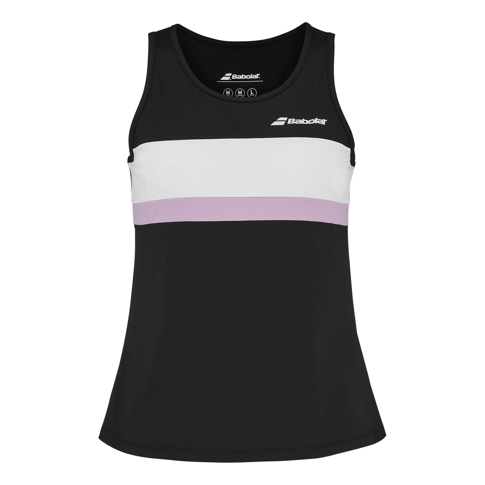 Babolat Padel Tanktop Dames-Zwart
