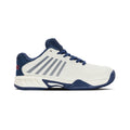 Hypercourt Express 2 Chaussure Terre Battue Enfants-Blanc,Bleu Foncé