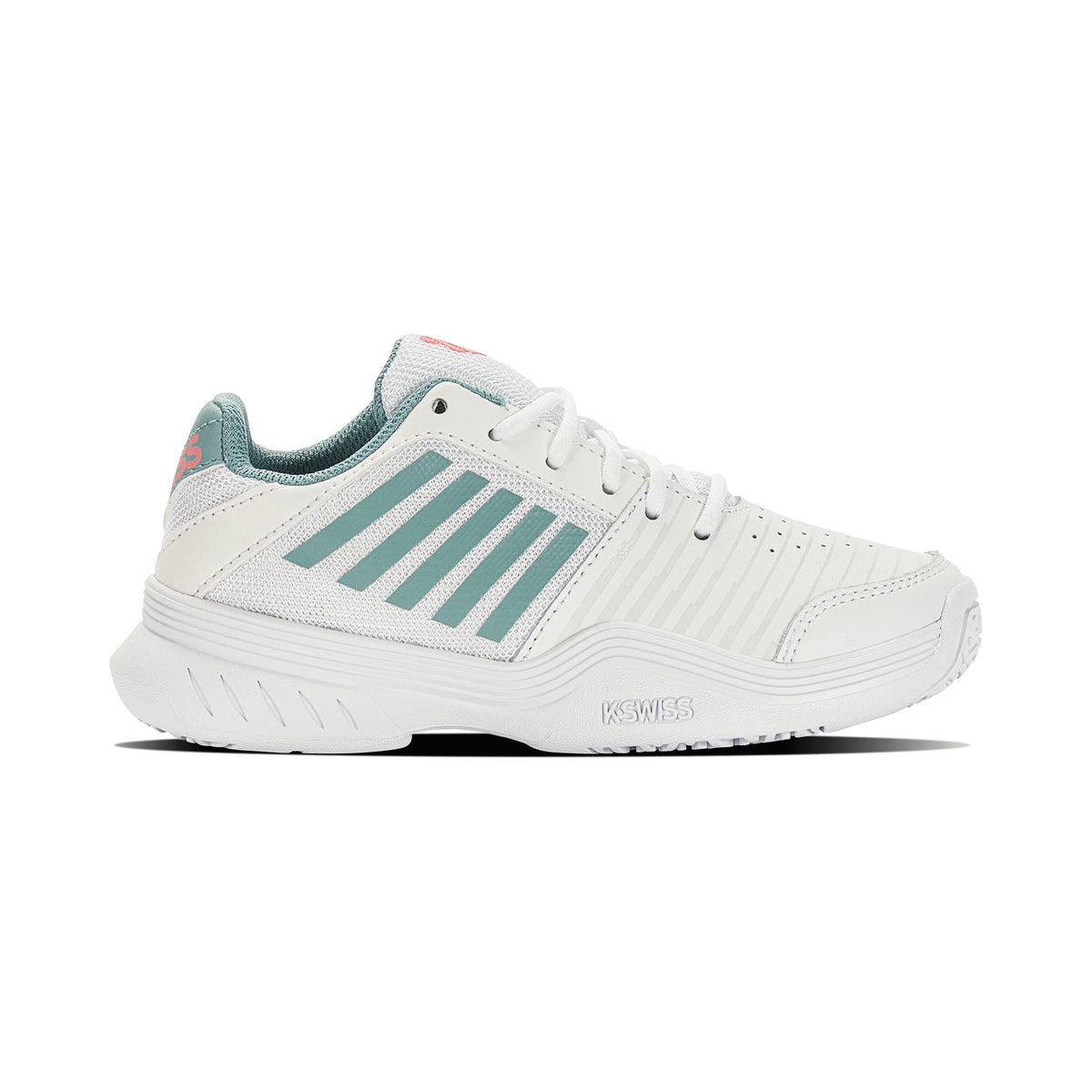 K-Swiss Court Express Omni Allcourt Schoen Kinderen-Wit,Blauw